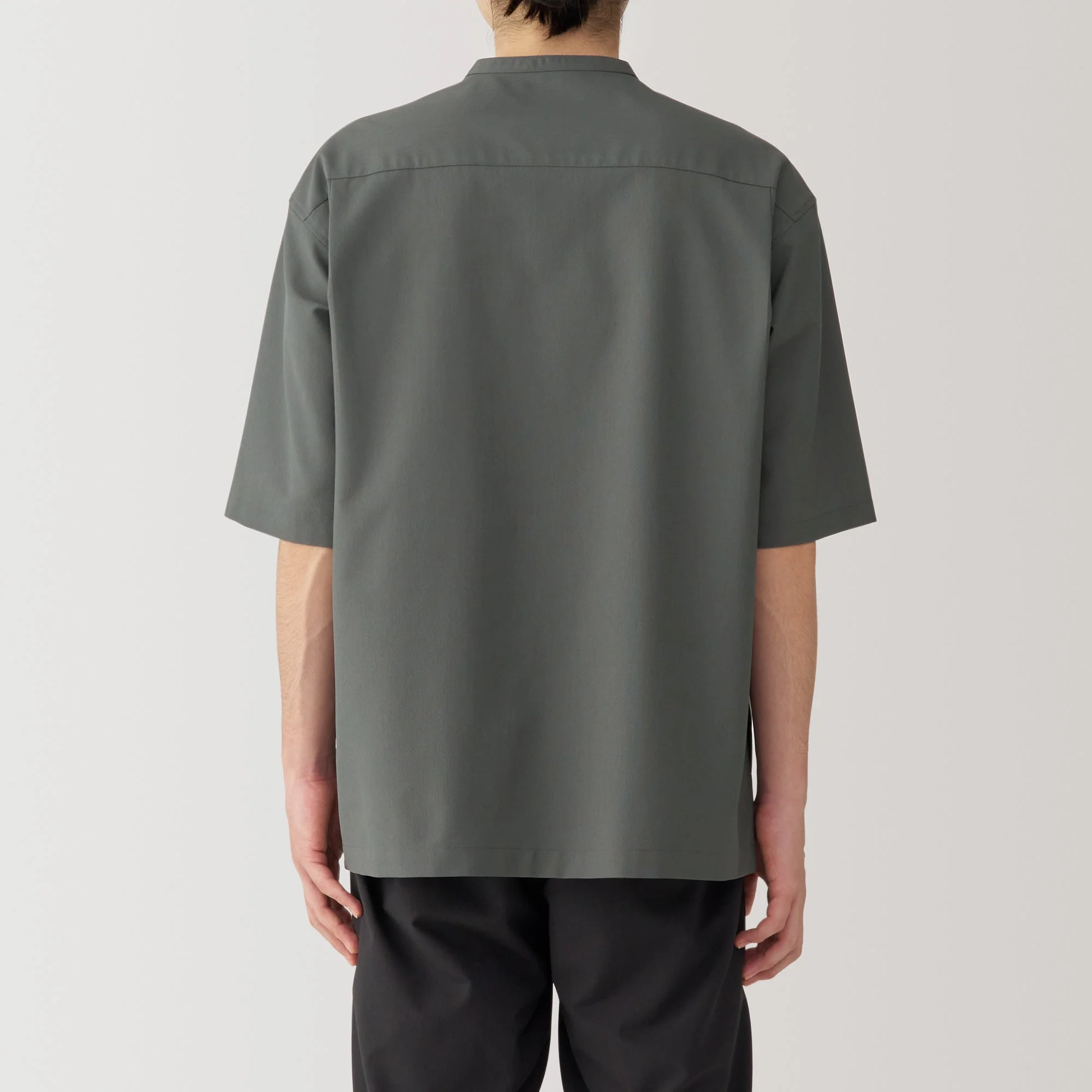 Men's Breathable Half Sleeve Collar Shirt - Image 6