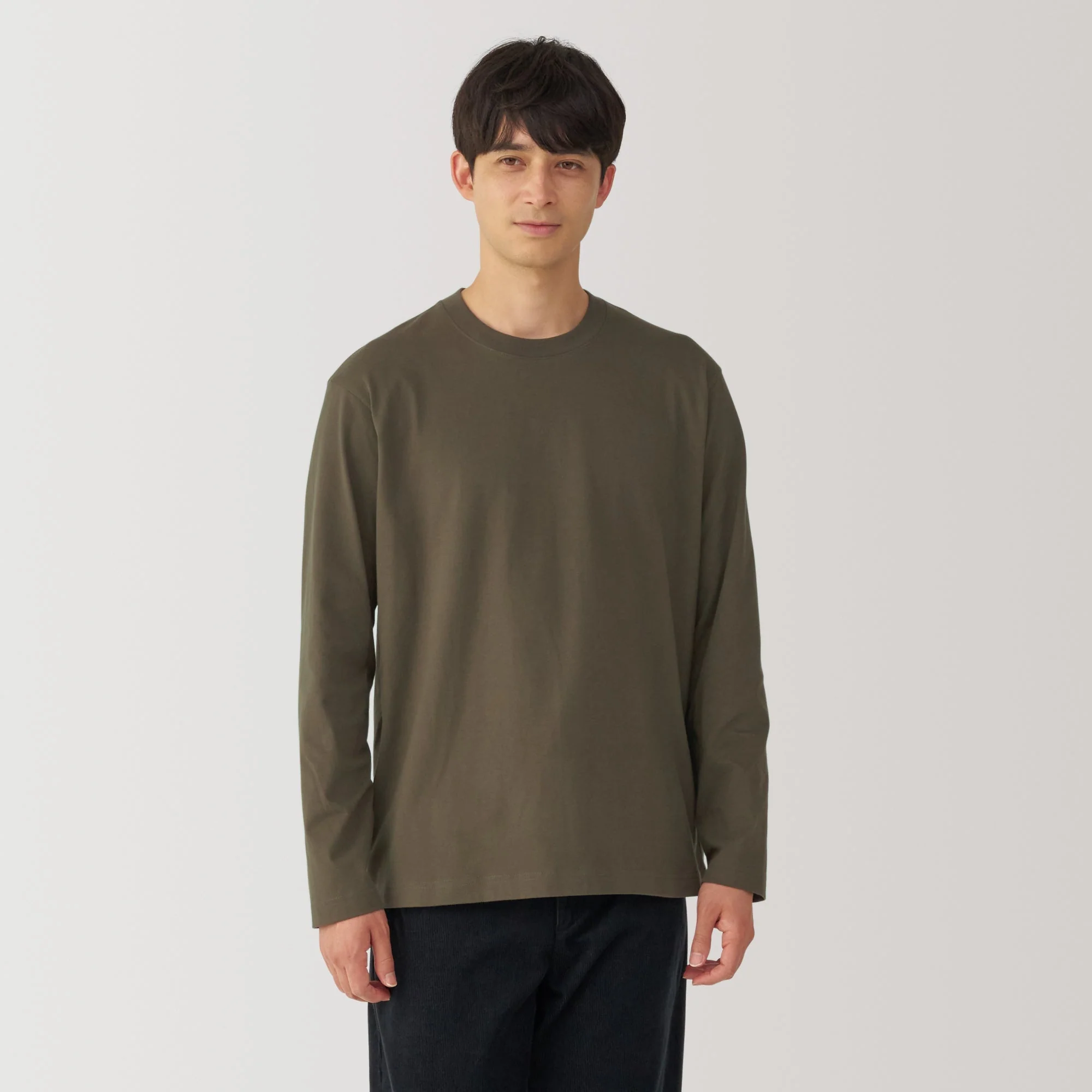 Men's Brushed Crewneck T-Shirt - Image 17