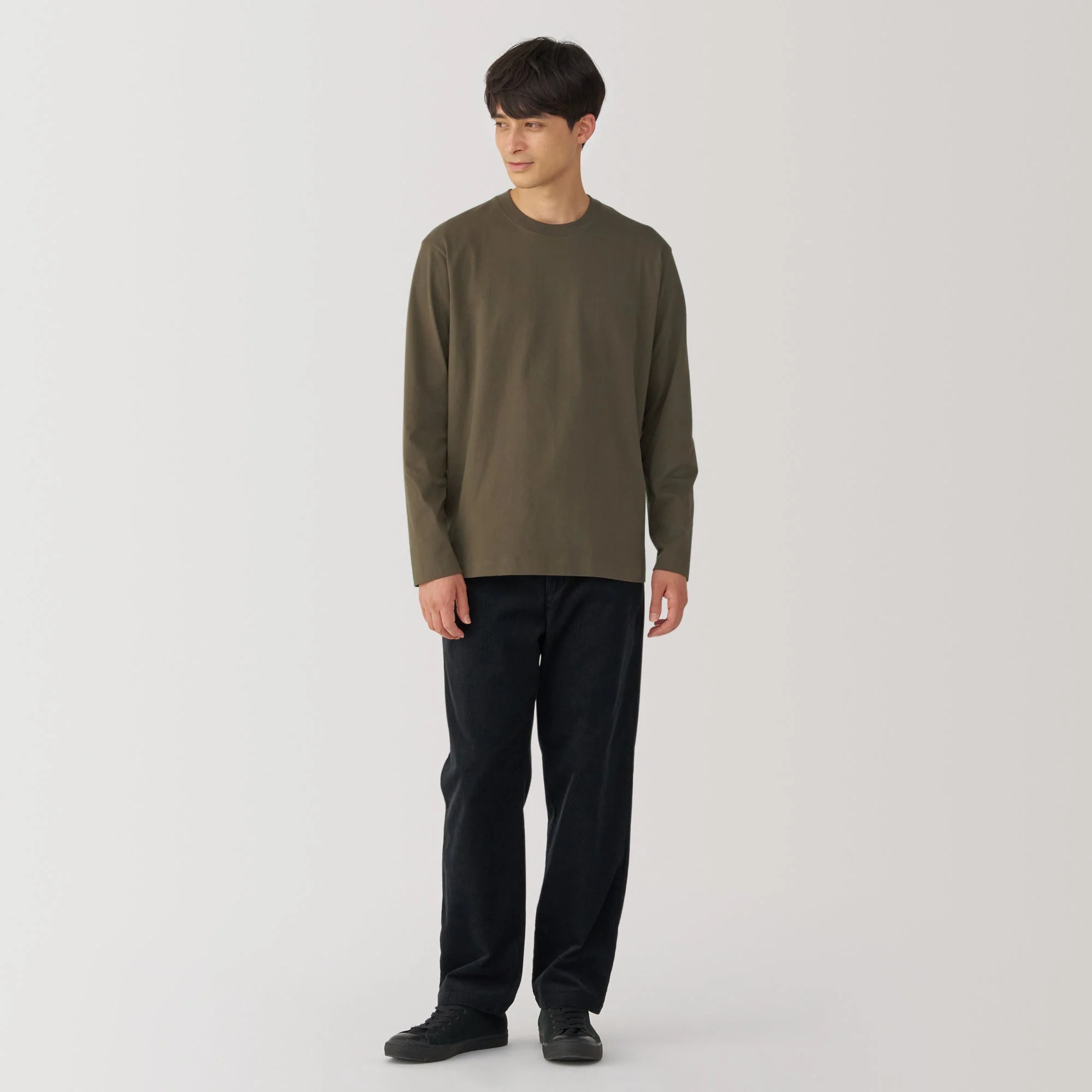 Men's Brushed Crewneck T-Shirt - Image 18