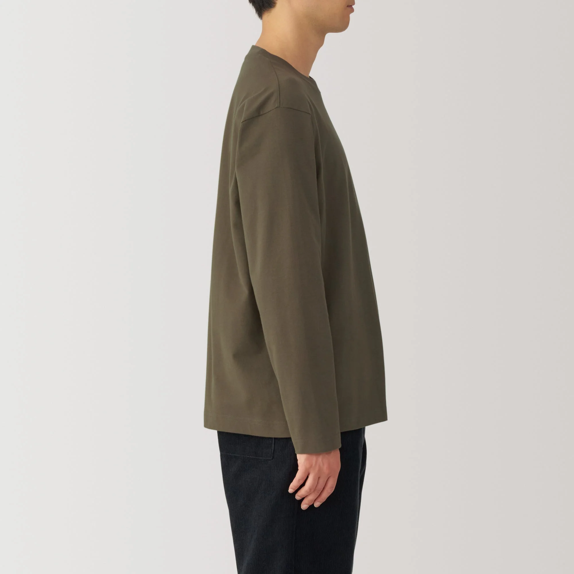 Men's Brushed Crewneck T-Shirt - Image 19