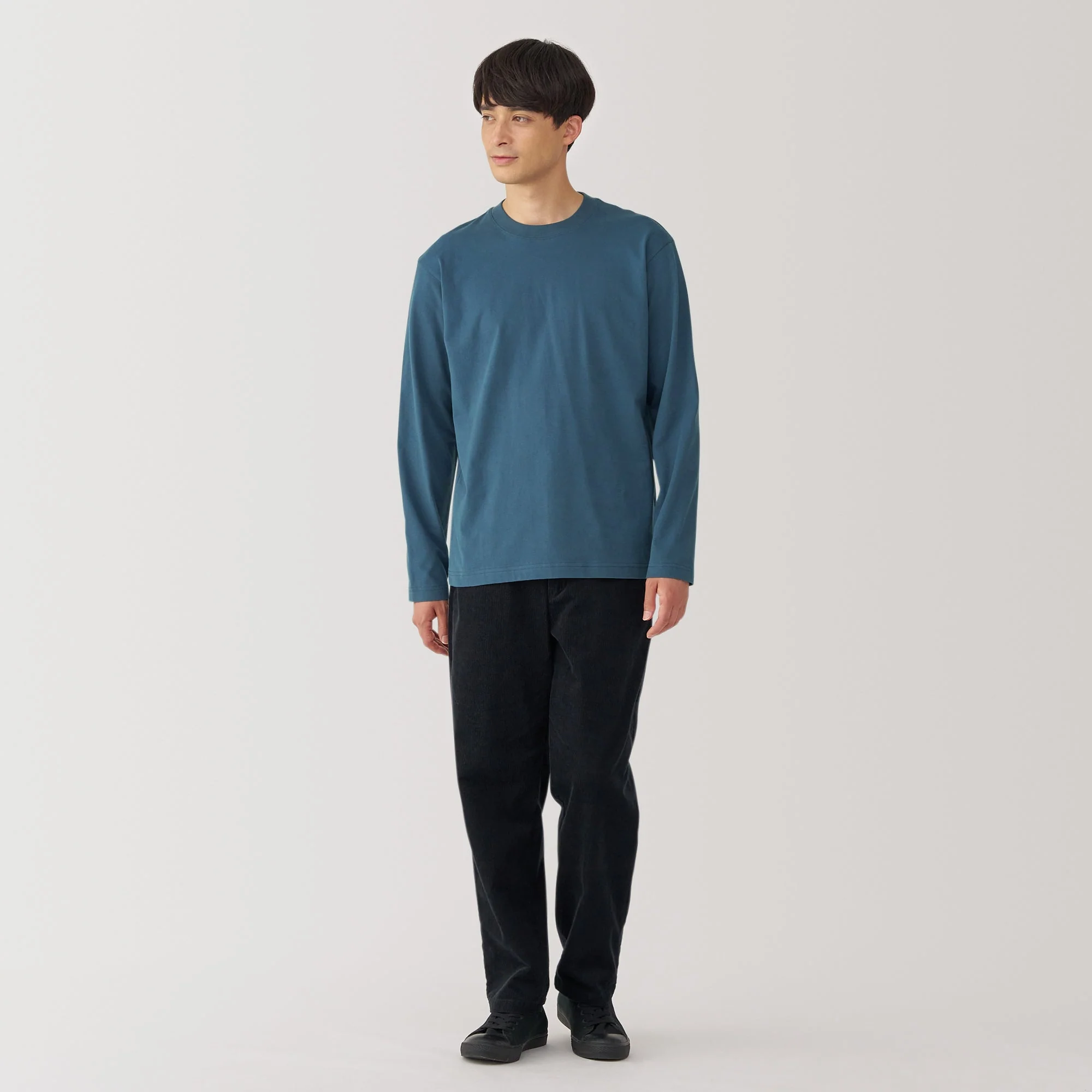 Men's Brushed Crewneck T-Shirt - Image 32