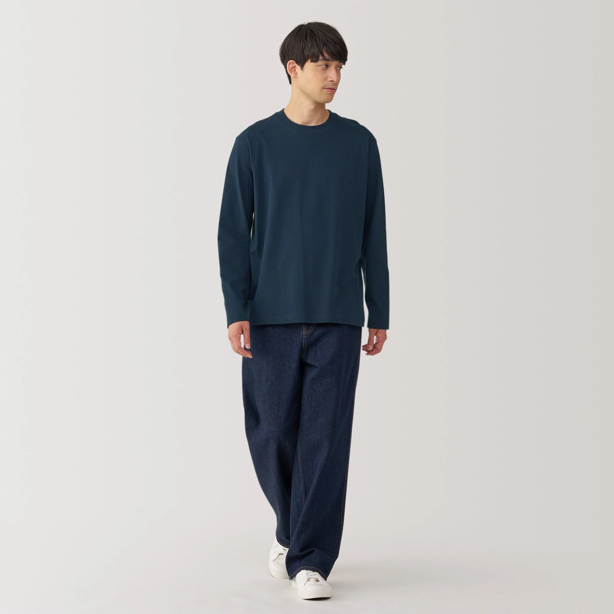 Men's Brushed Crewneck T-Shirt - Image 39