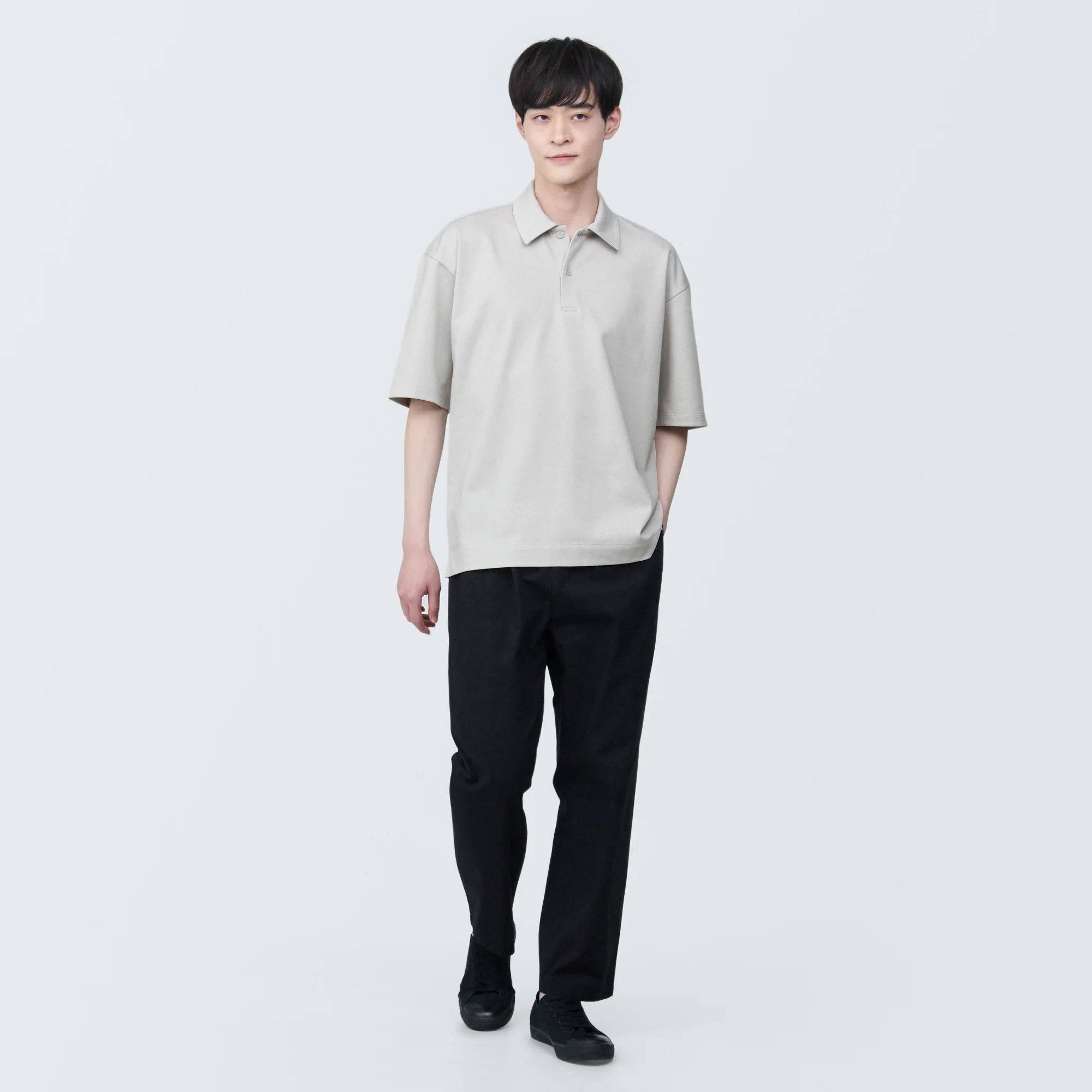 Men's Cool Touch Half Sleeve Polo - Image 12