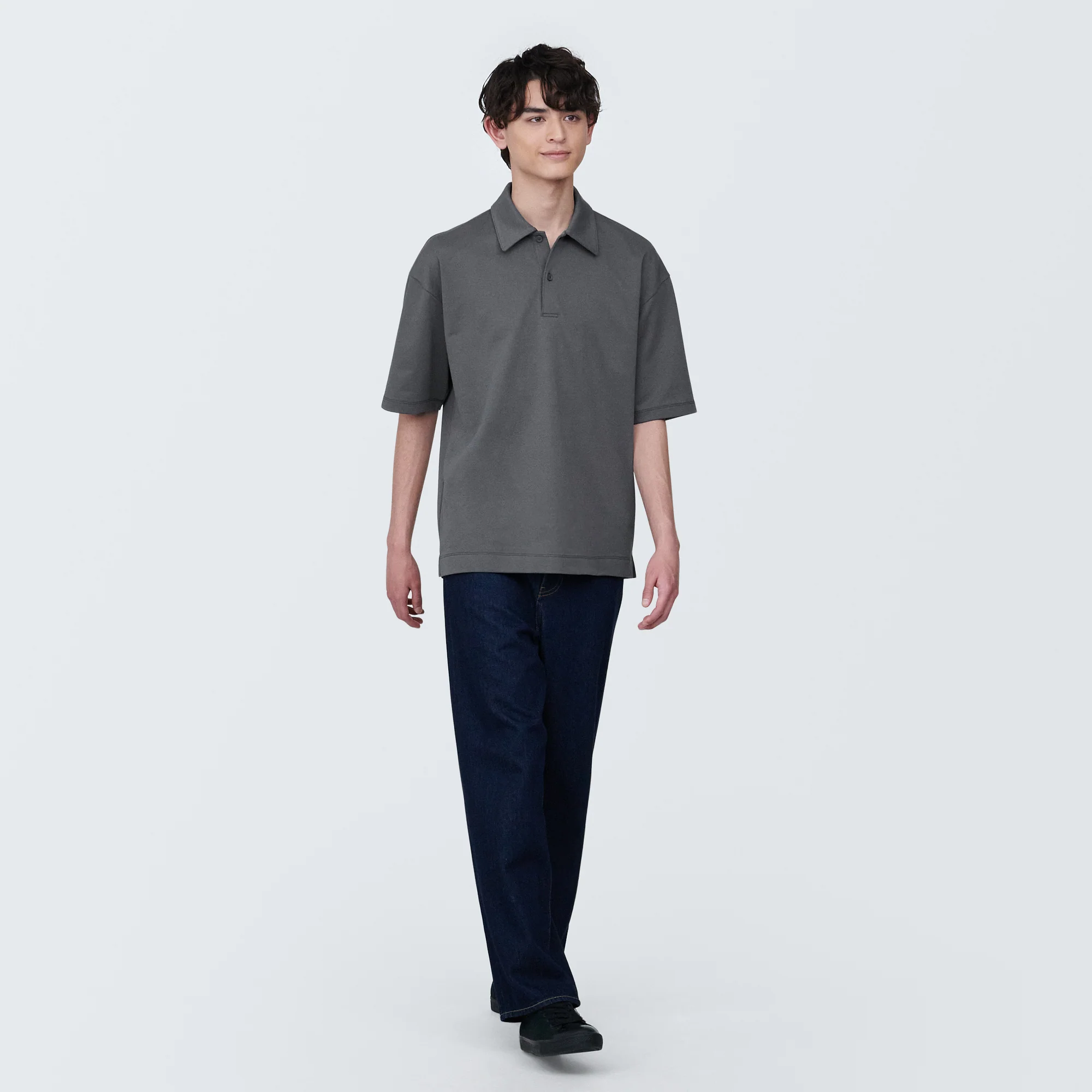 Men's Cool Touch Half Sleeve Polo - Image 20