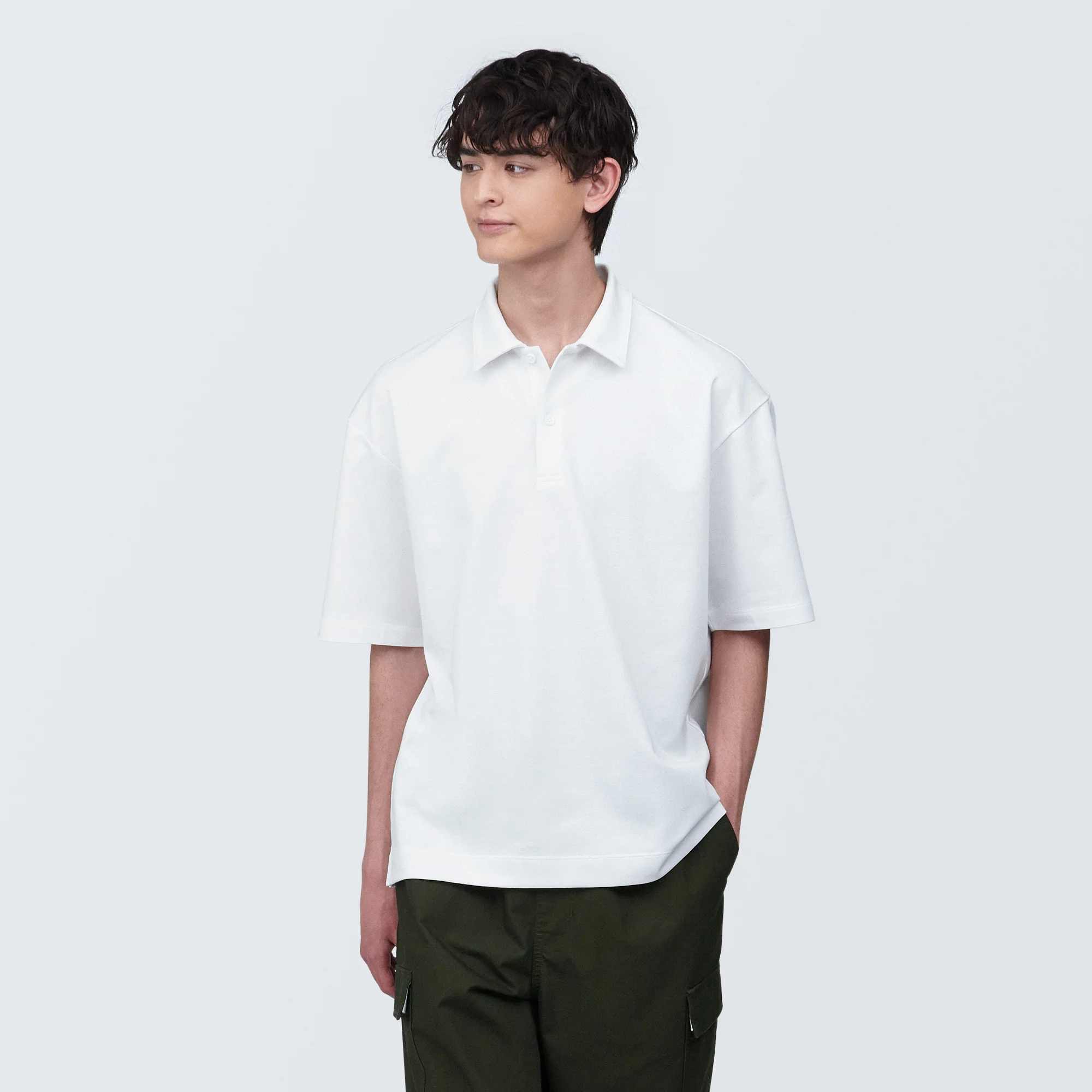 Men's Cool Touch Half Sleeve Polo - Image 3