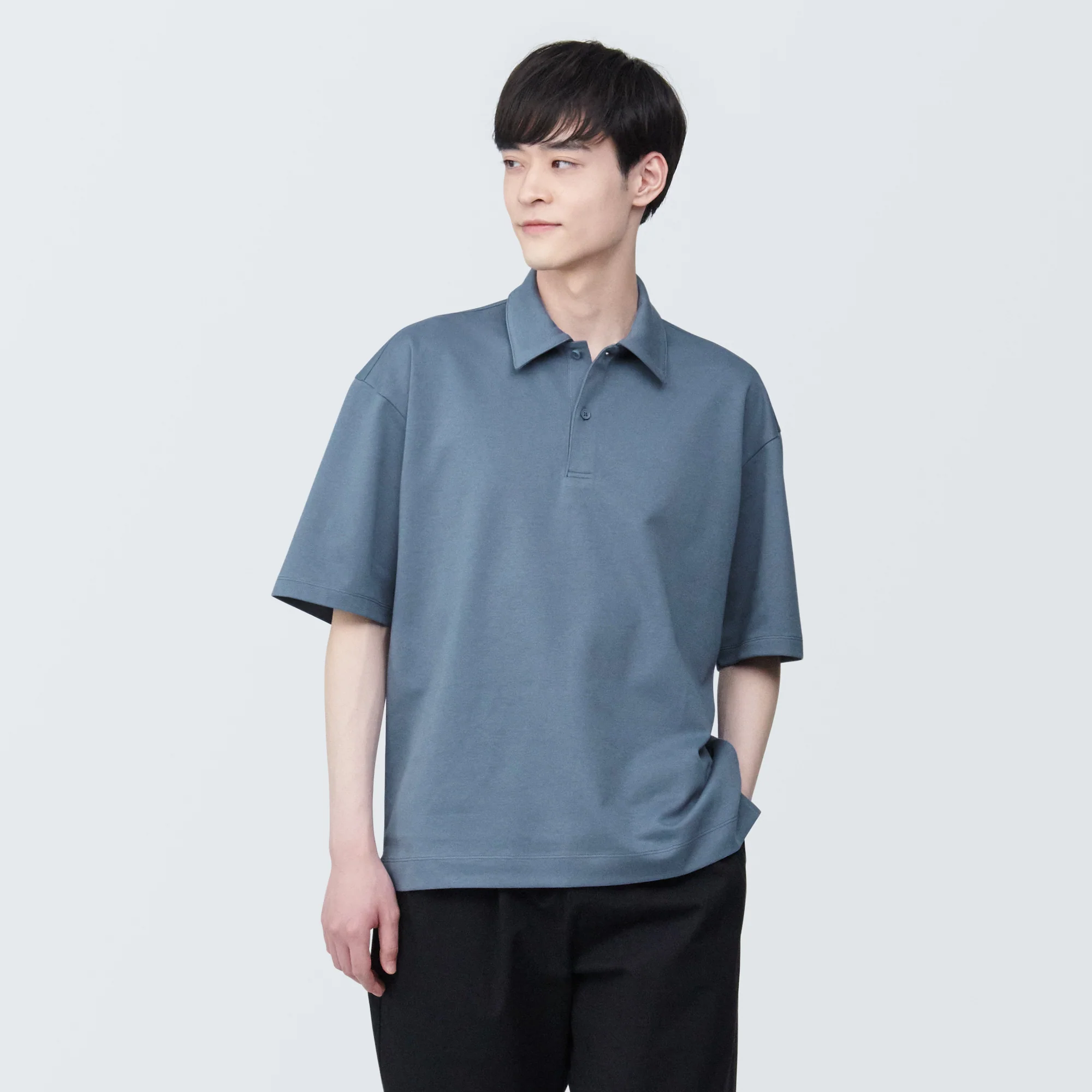 Men's Cool Touch Half Sleeve Polo - Image 43