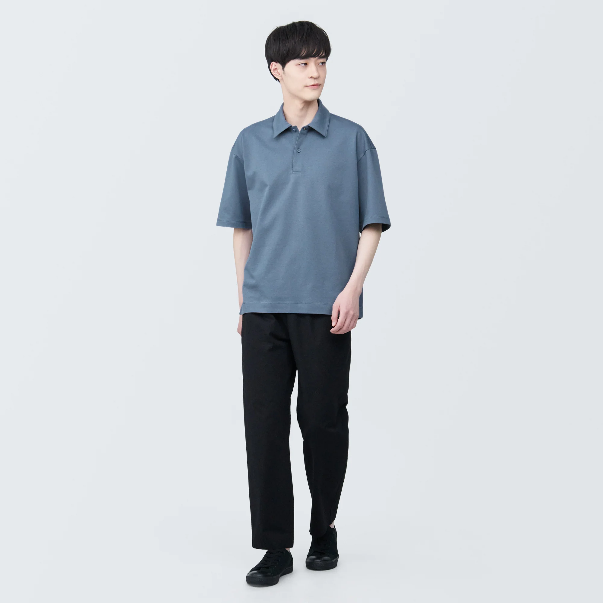 Men's Cool Touch Half Sleeve Polo - Image 44