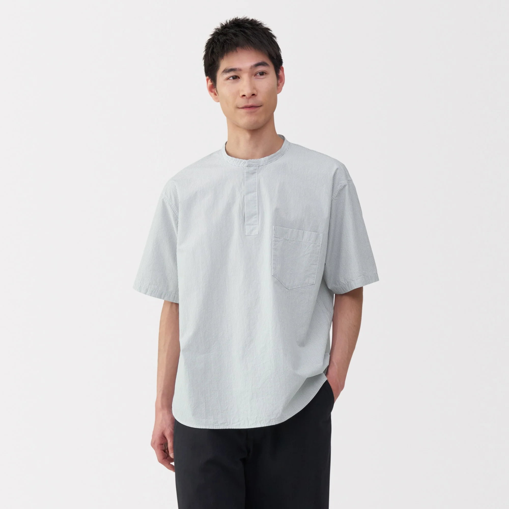 Men's Cool Touch Henley T-Shirt