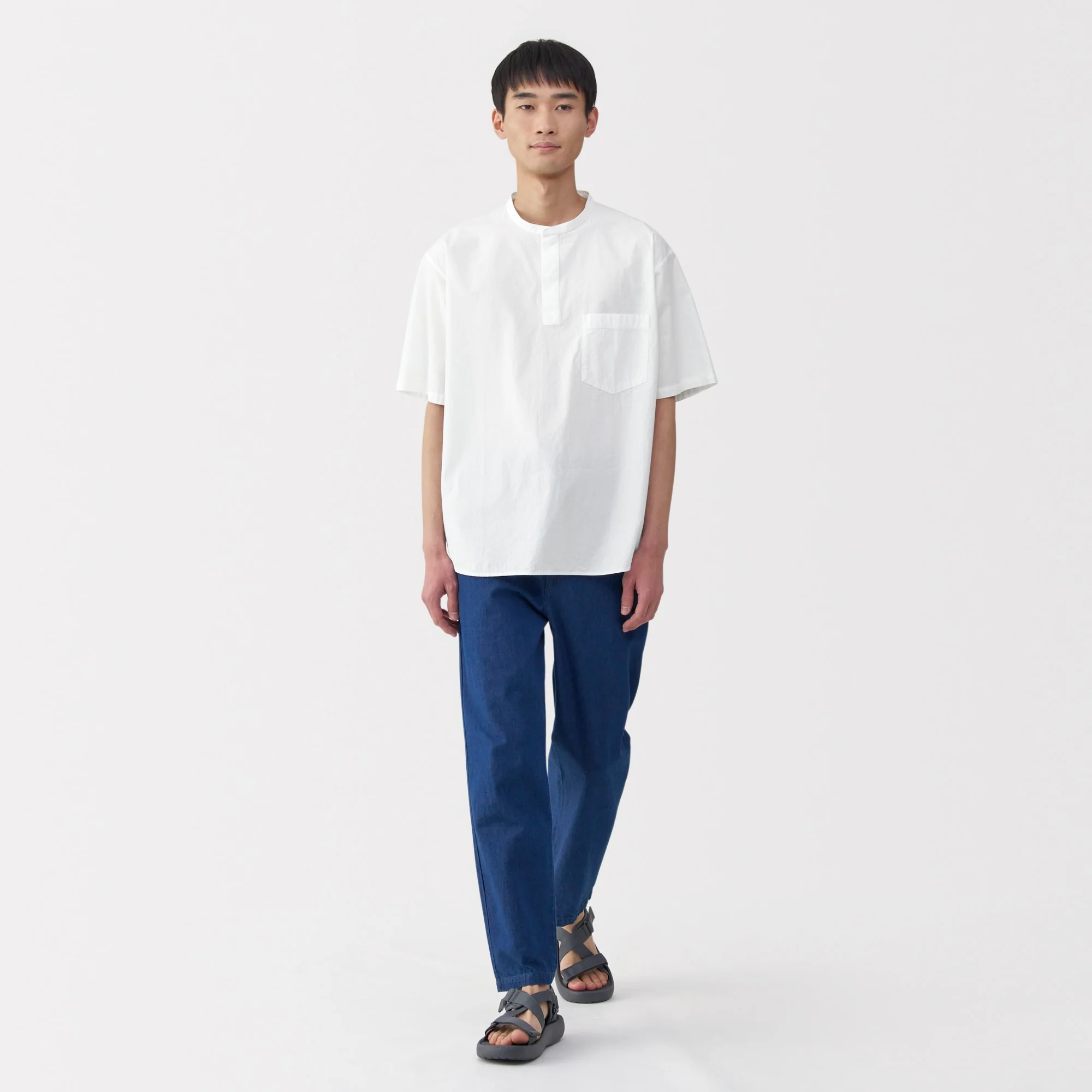 Men's Cool Touch Henley T-Shirt - Image 13