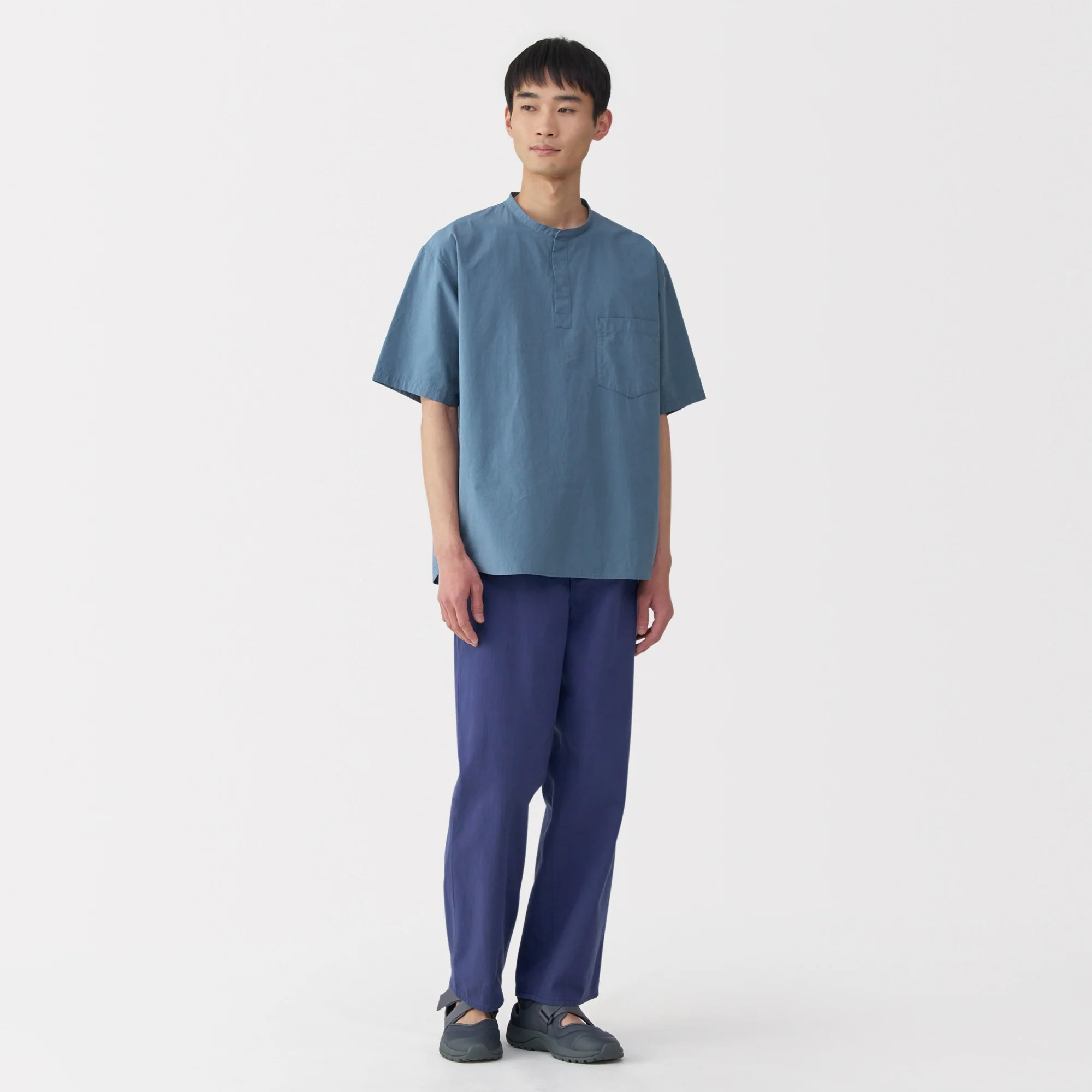 Men's Cool Touch Henley T-Shirt - Image 22