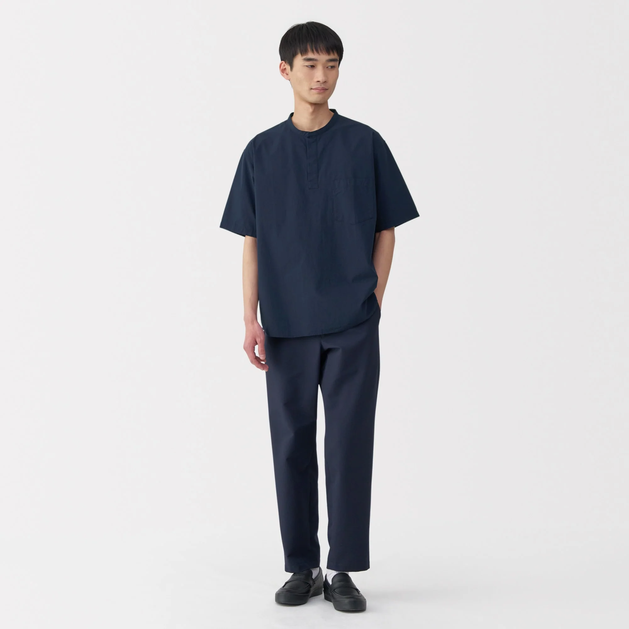 Men's Cool Touch Henley T-Shirt - Image 31