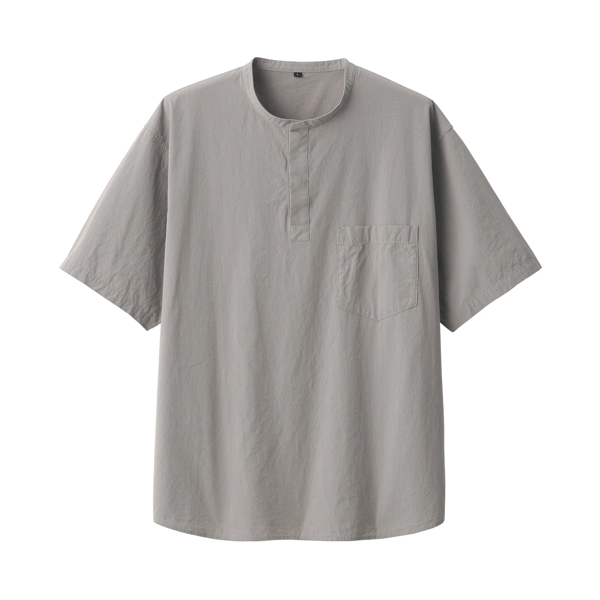 Men's Cool Touch Henley T-Shirt - Image 38