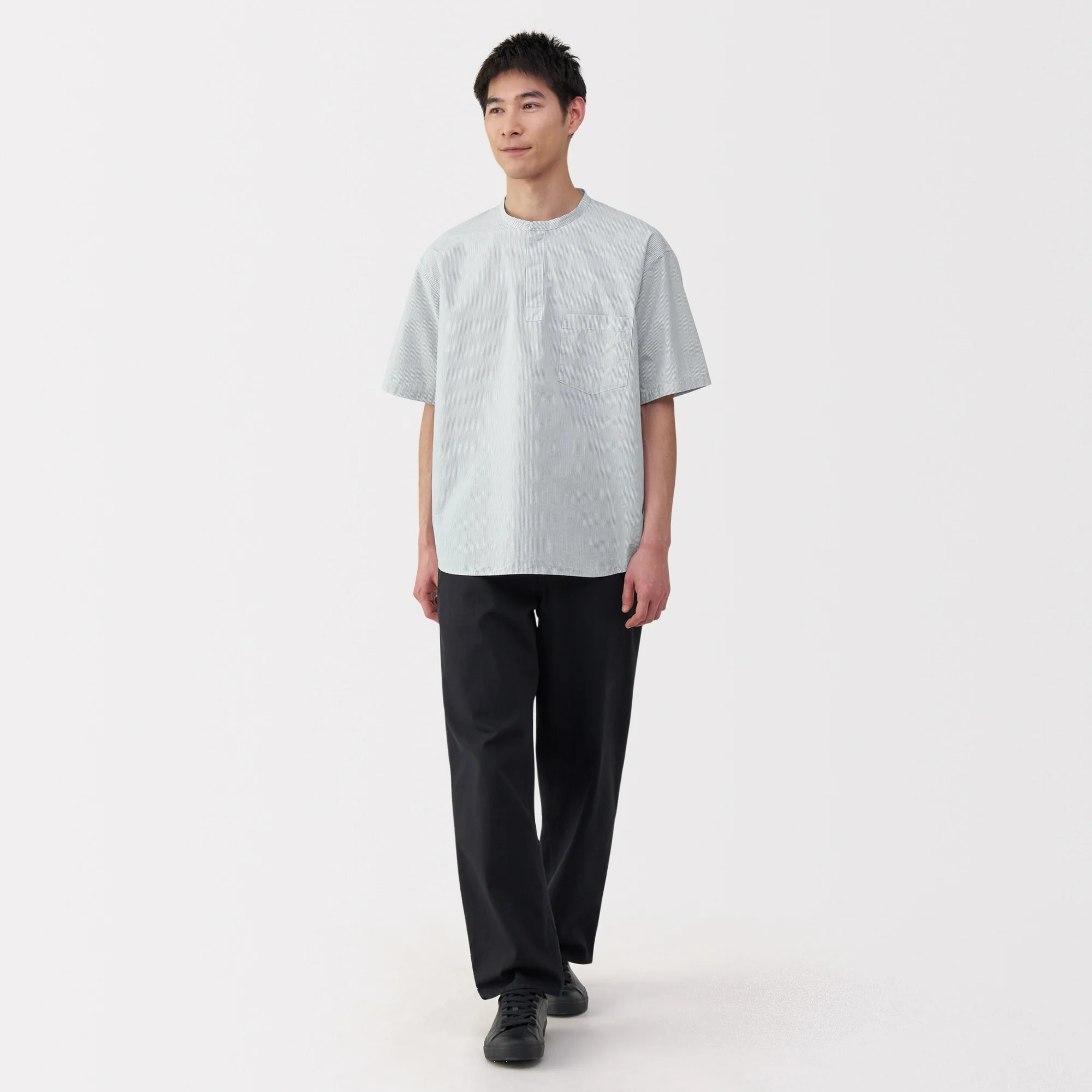 Men's Cool Touch Henley T-Shirt - Image 4