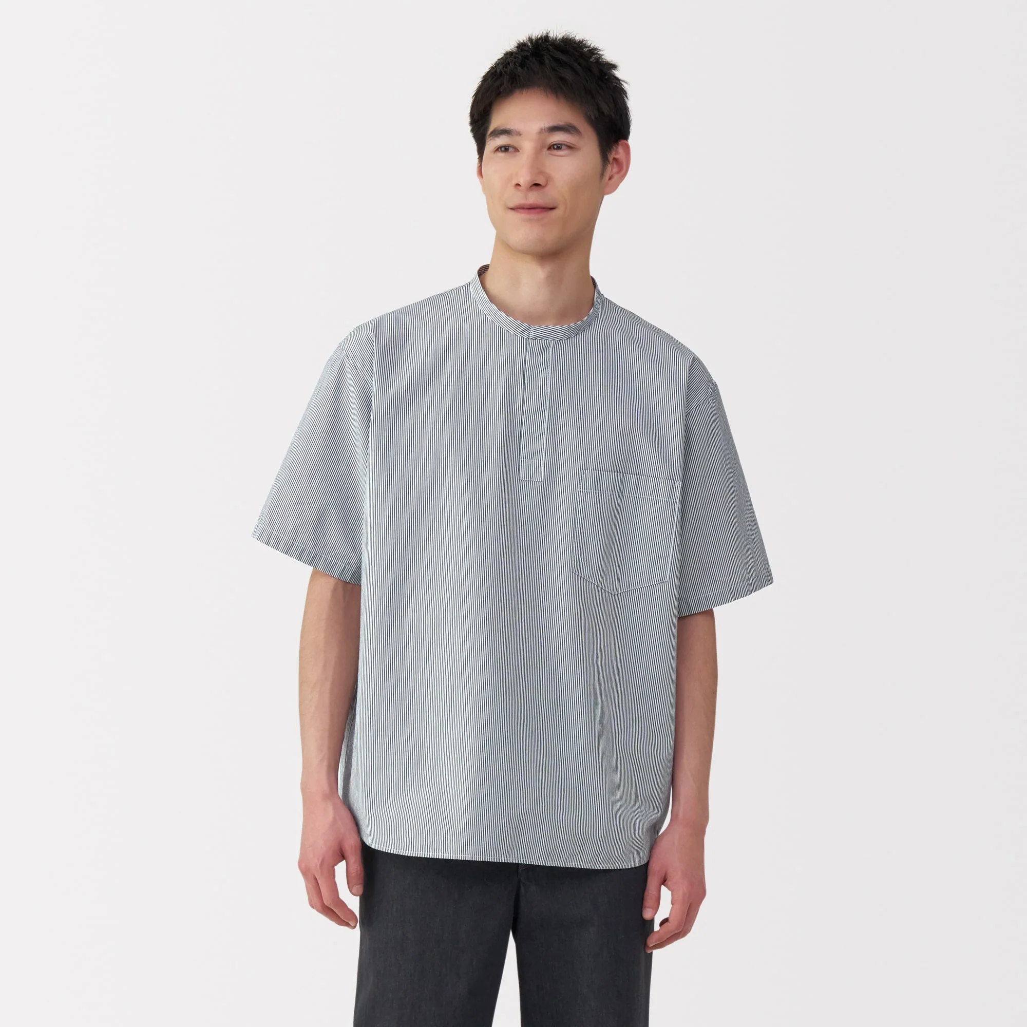 Men's Cool Touch Henley T-Shirt - Image 48