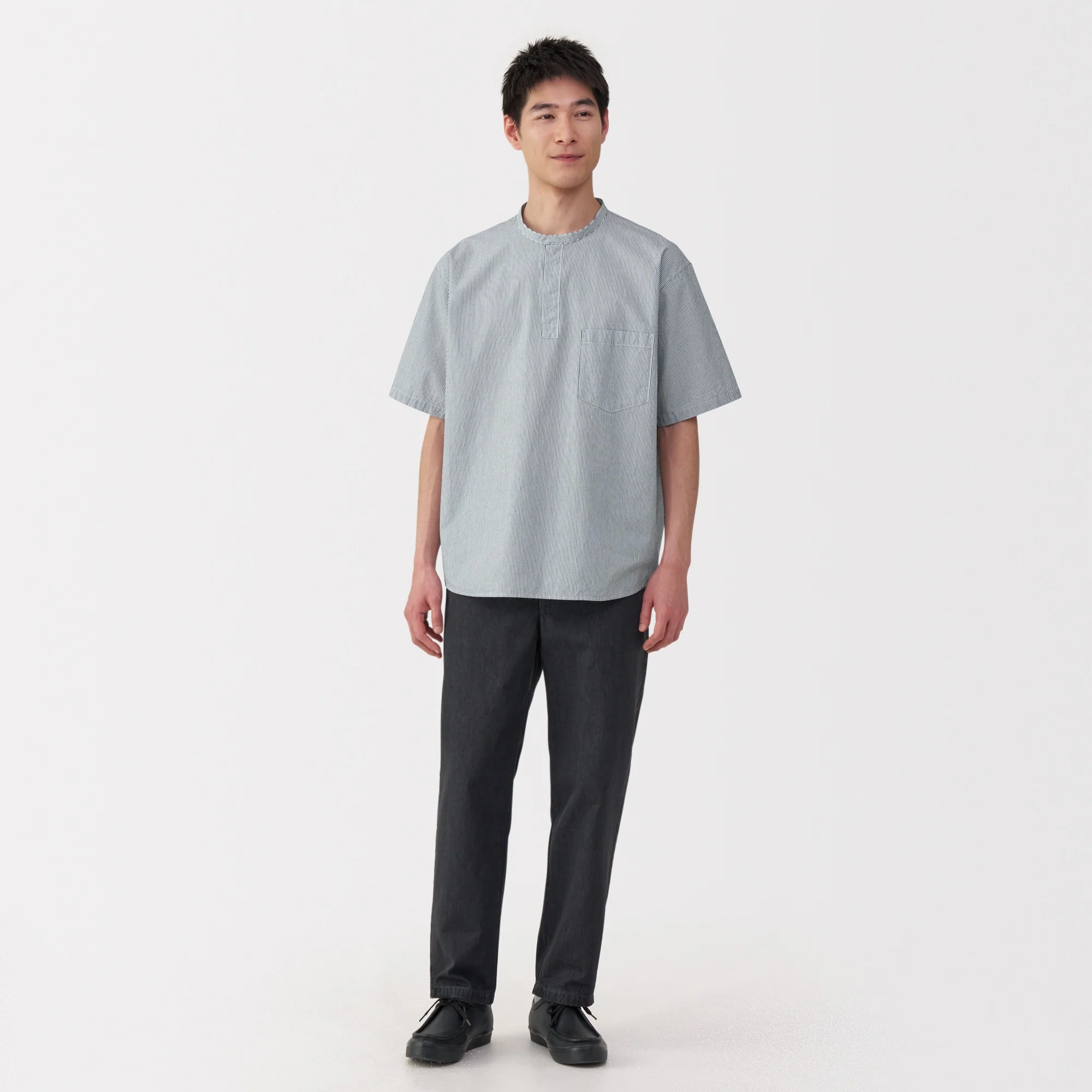 Men's Cool Touch Henley T-Shirt - Image 49