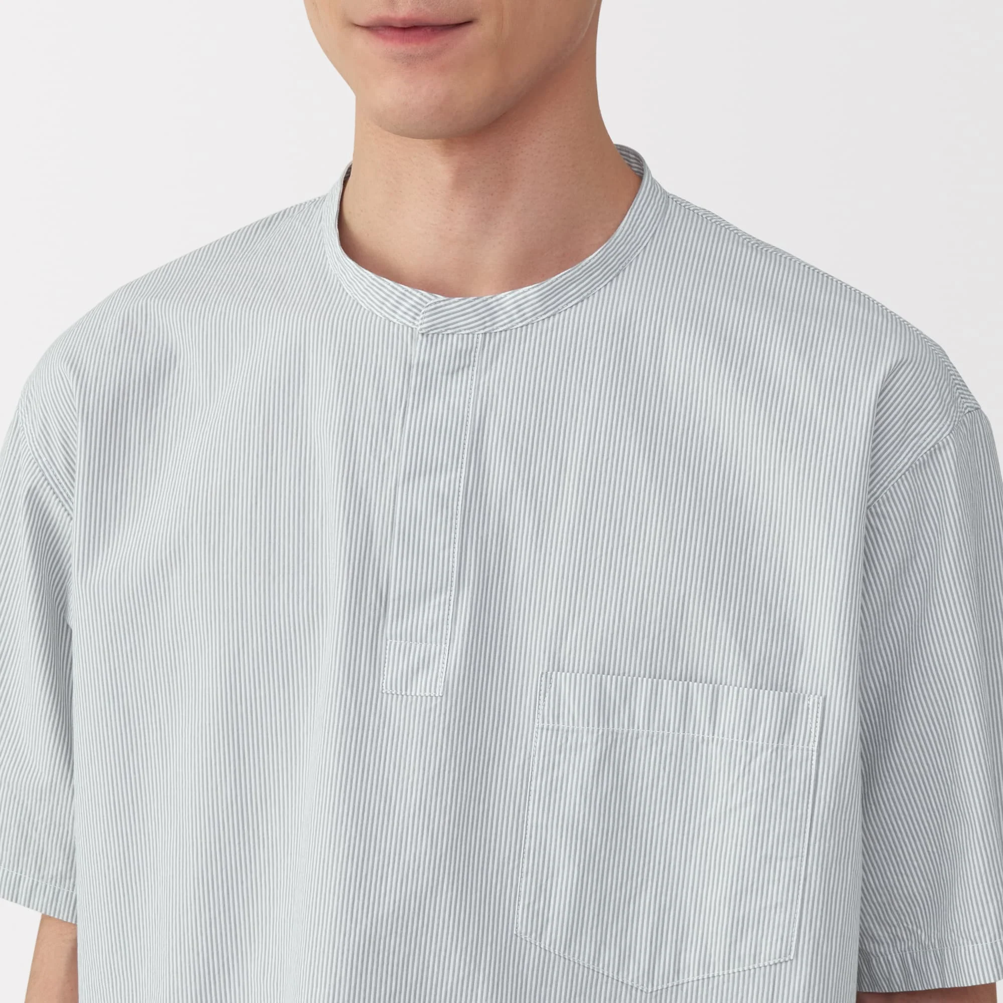 Men's Cool Touch Henley T-Shirt - Image 7
