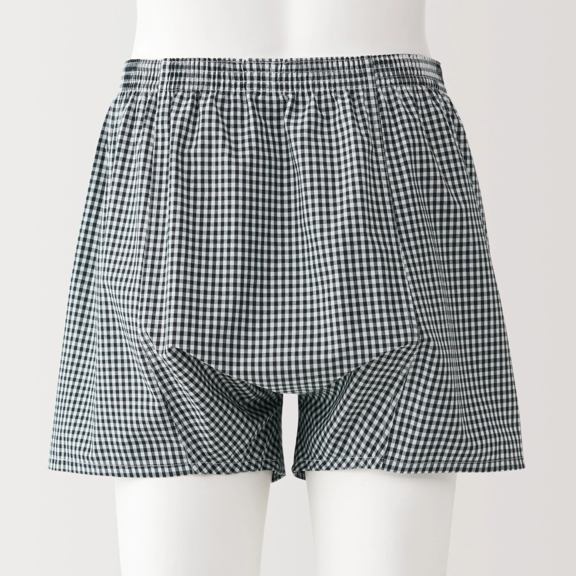 Men's Cotton Broadcloth Front Open Trunks - Image 10