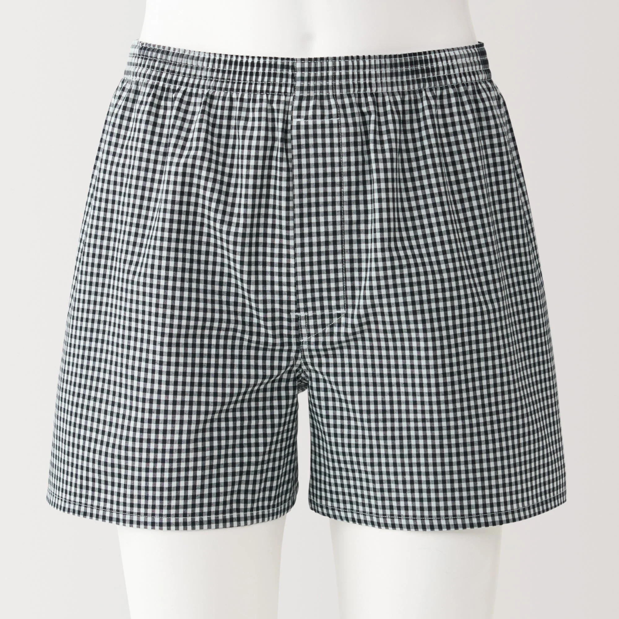 Men's Cotton Broadcloth Front Open Trunks - Image 8