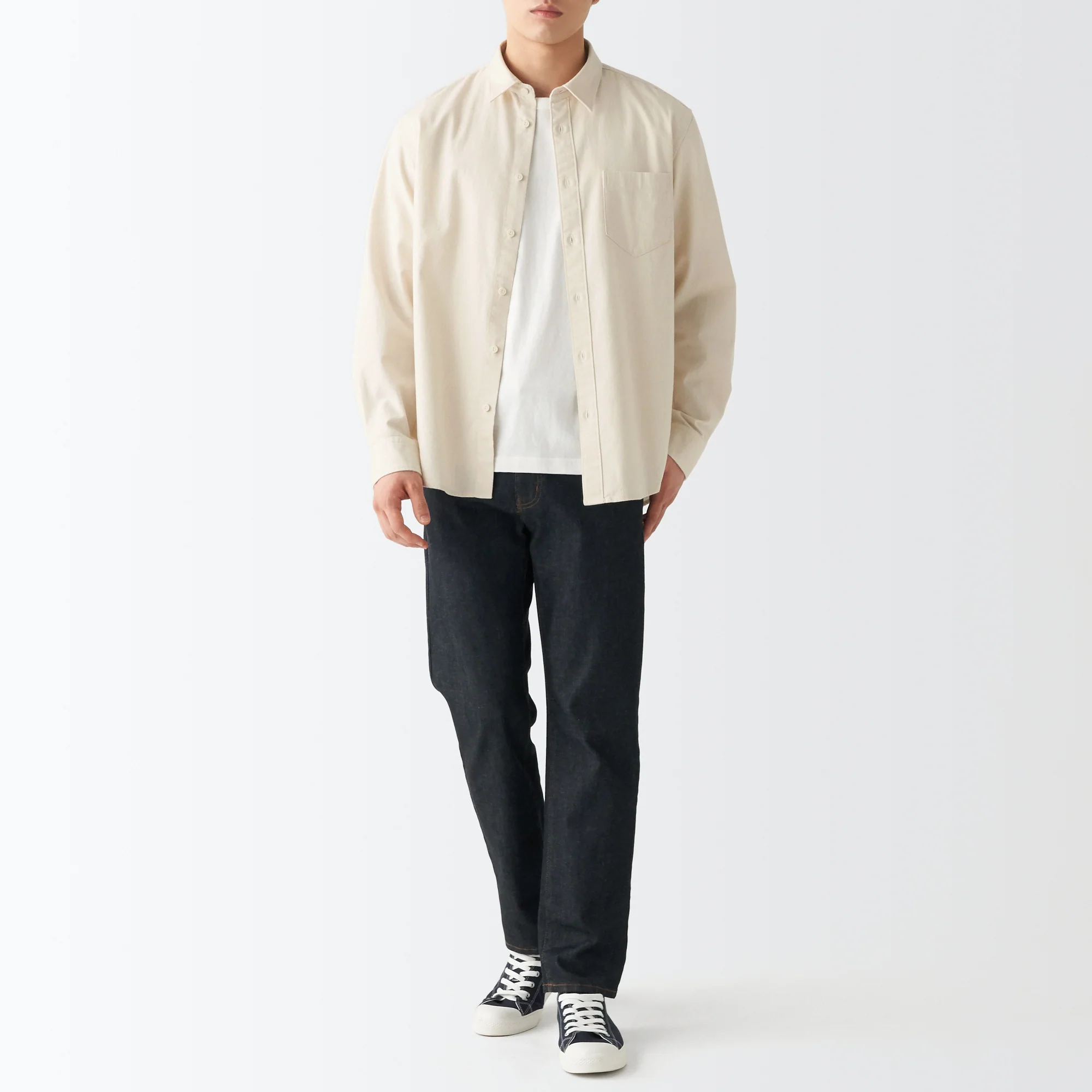 Men's Denim Long Sleeve Shirt - Image 4