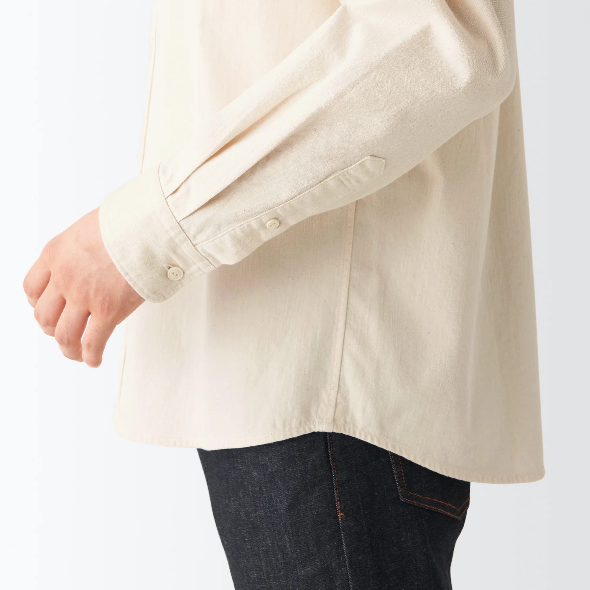 Men's Denim Long Sleeve Shirt - Image 9