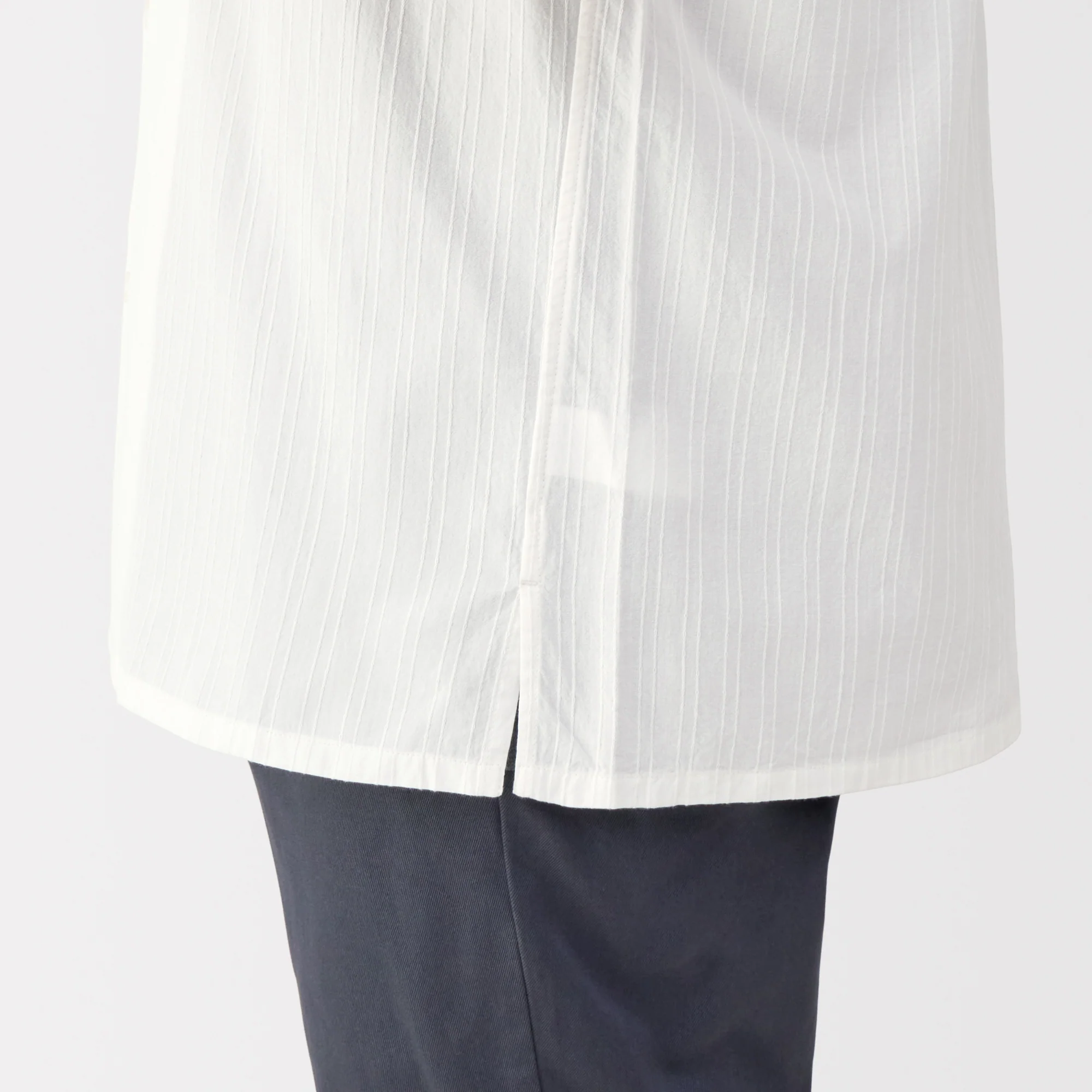 Men's Dobby Open Collar Shirt - Image 9