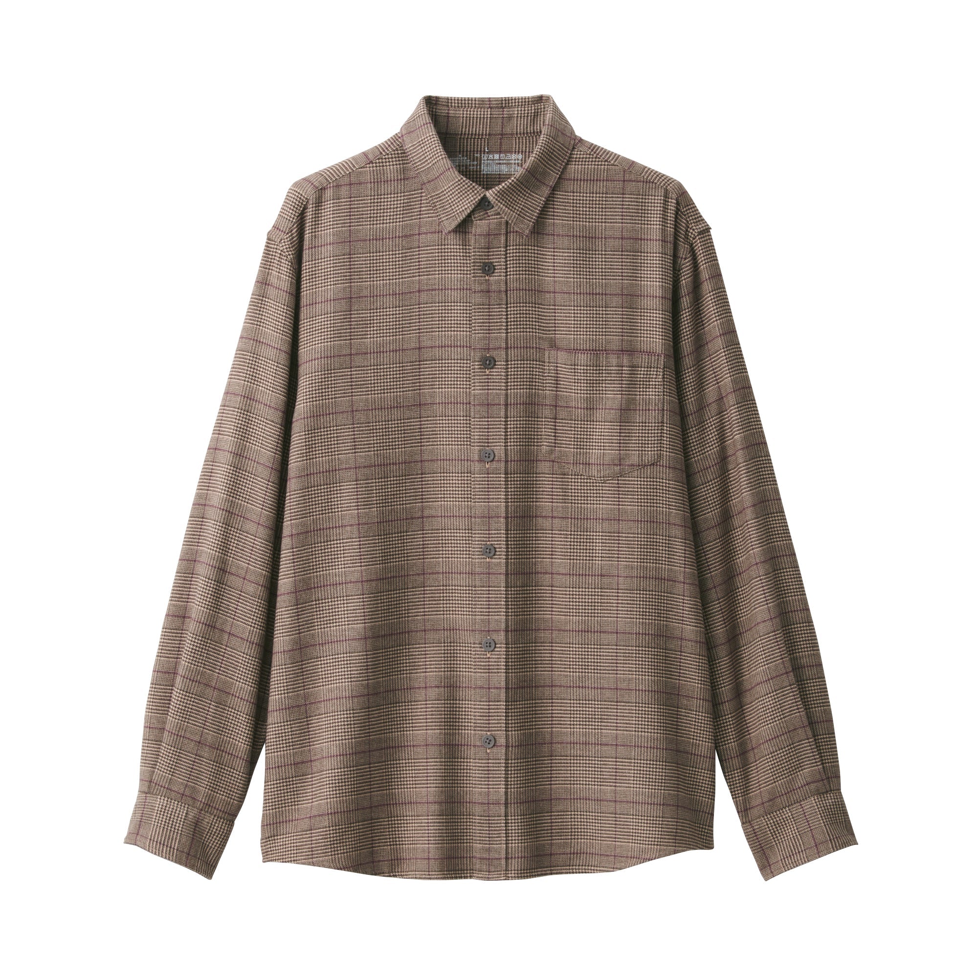 Men's Double-Brushed Flannel Patterned Shirt - Image 18