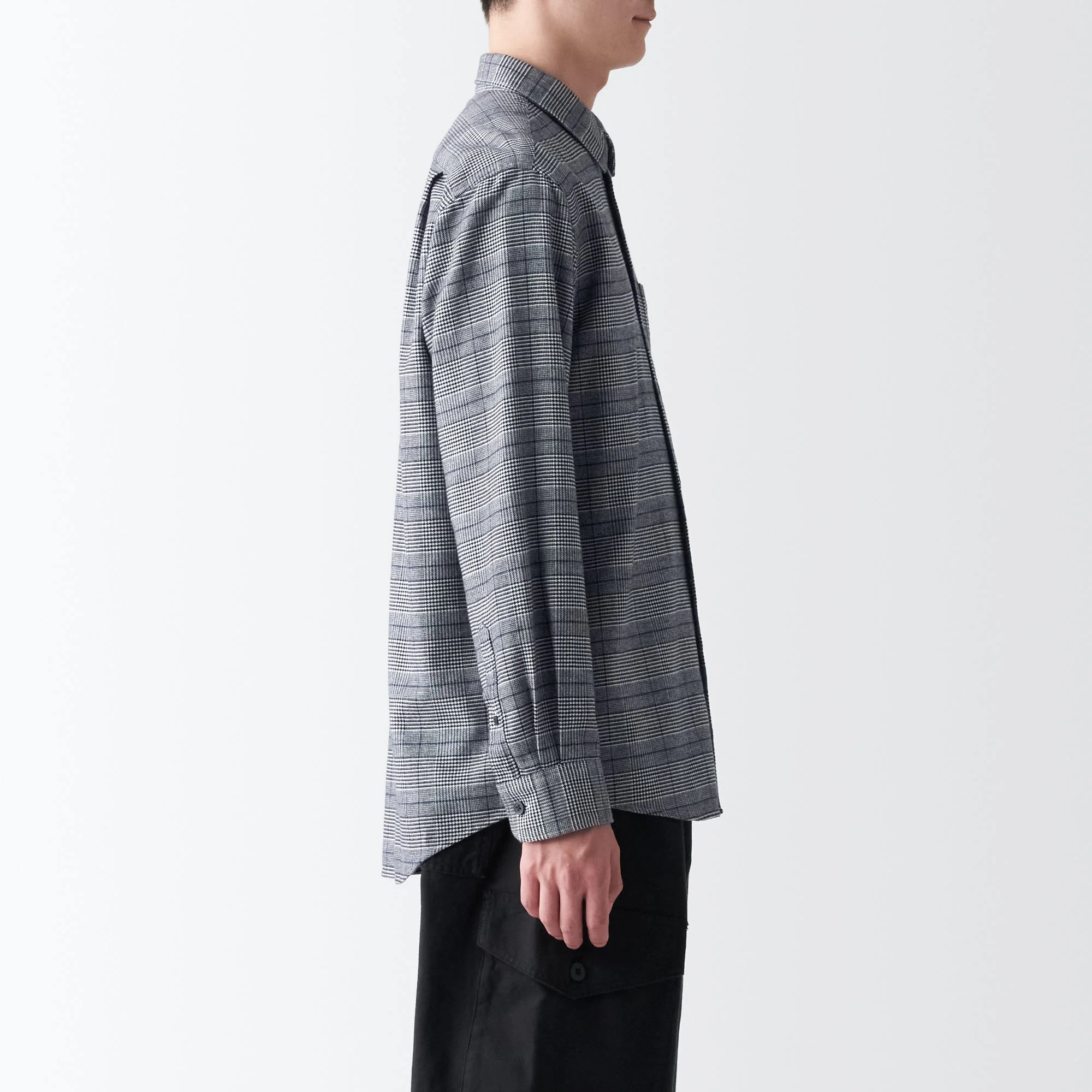 Men's Double-Brushed Flannel Patterned Shirt - Image 29