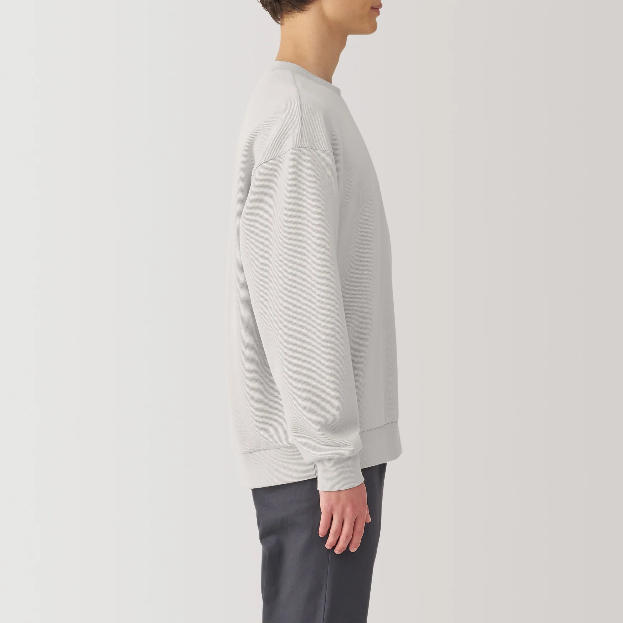 Men's Double Knit Crewneck Pullover - Image 13