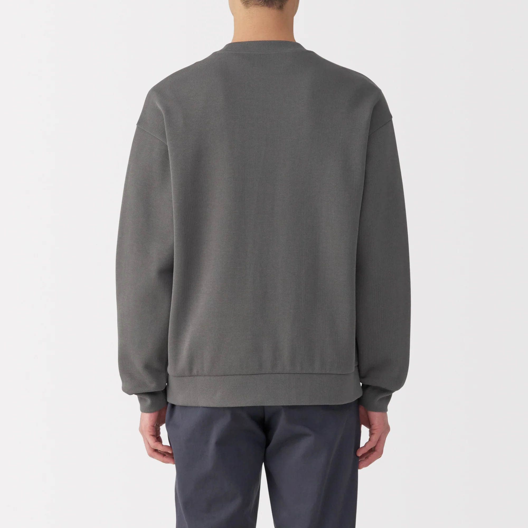 Men's Double Knit Crewneck Pullover - Image 22