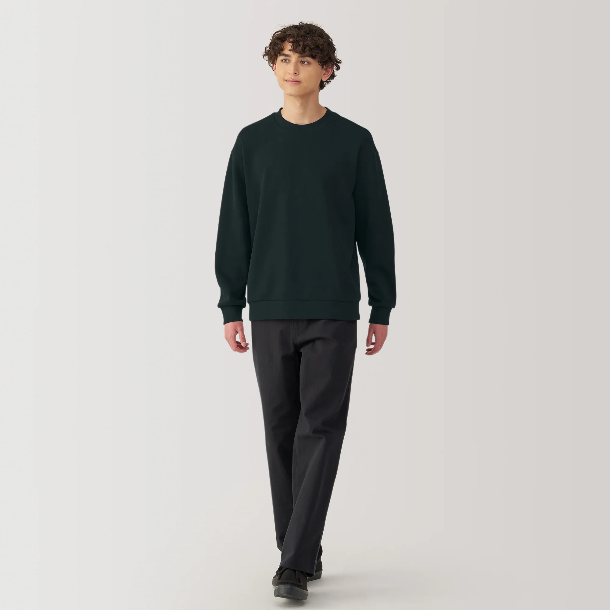 Men's Double Knit Crewneck Pullover - Image 28