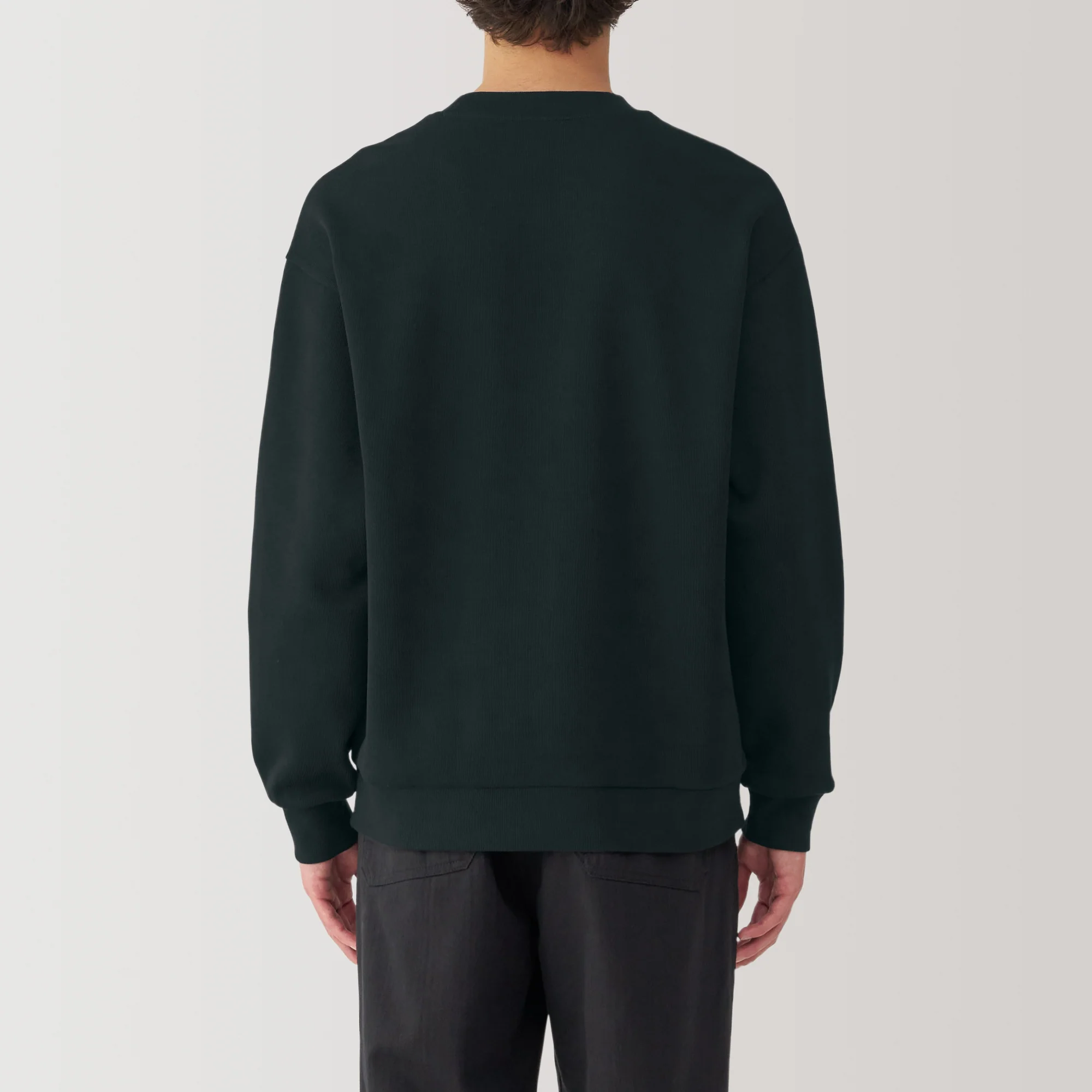 Men's Double Knit Crewneck Pullover - Image 30