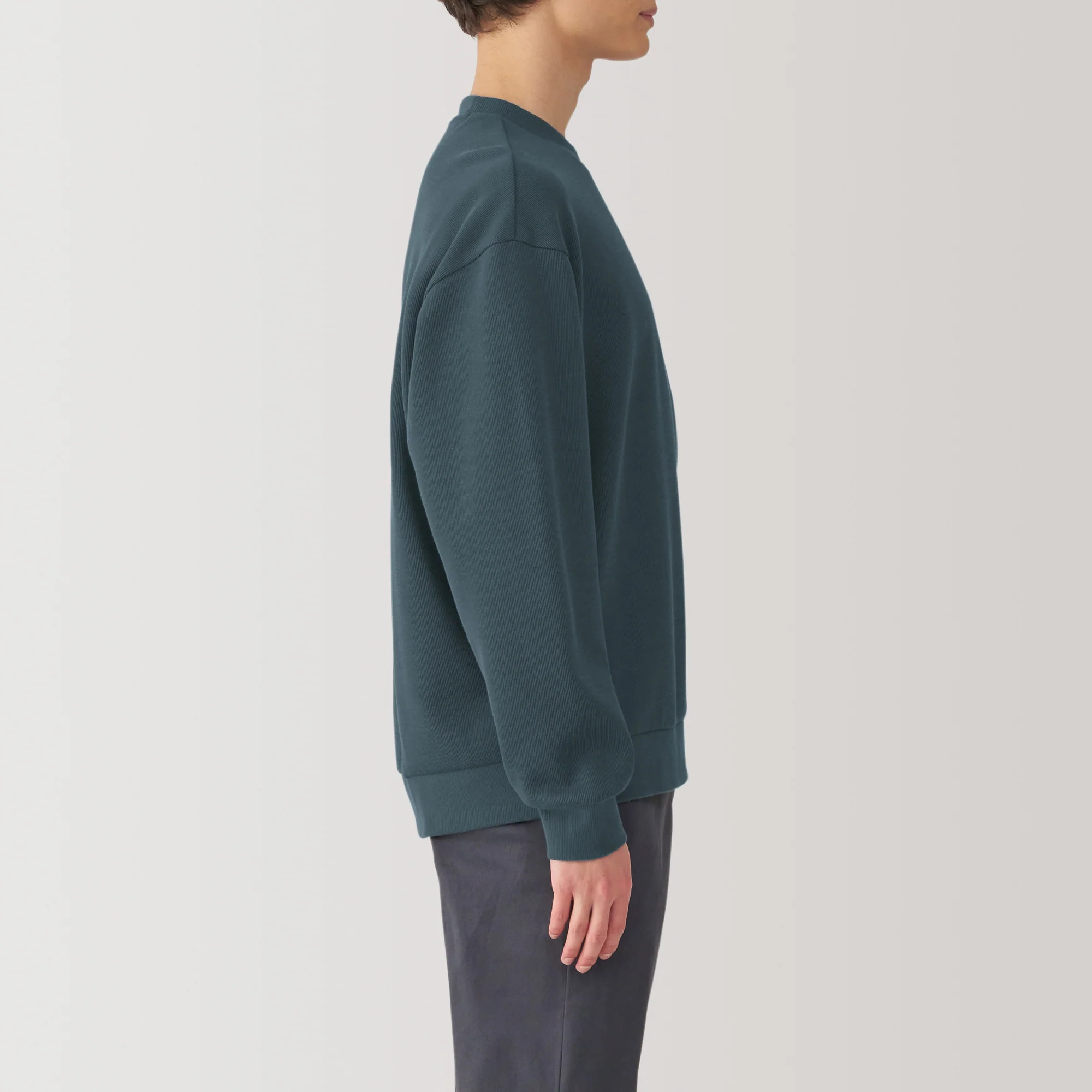 Men's Double Knit Crewneck Pullover - Image 37