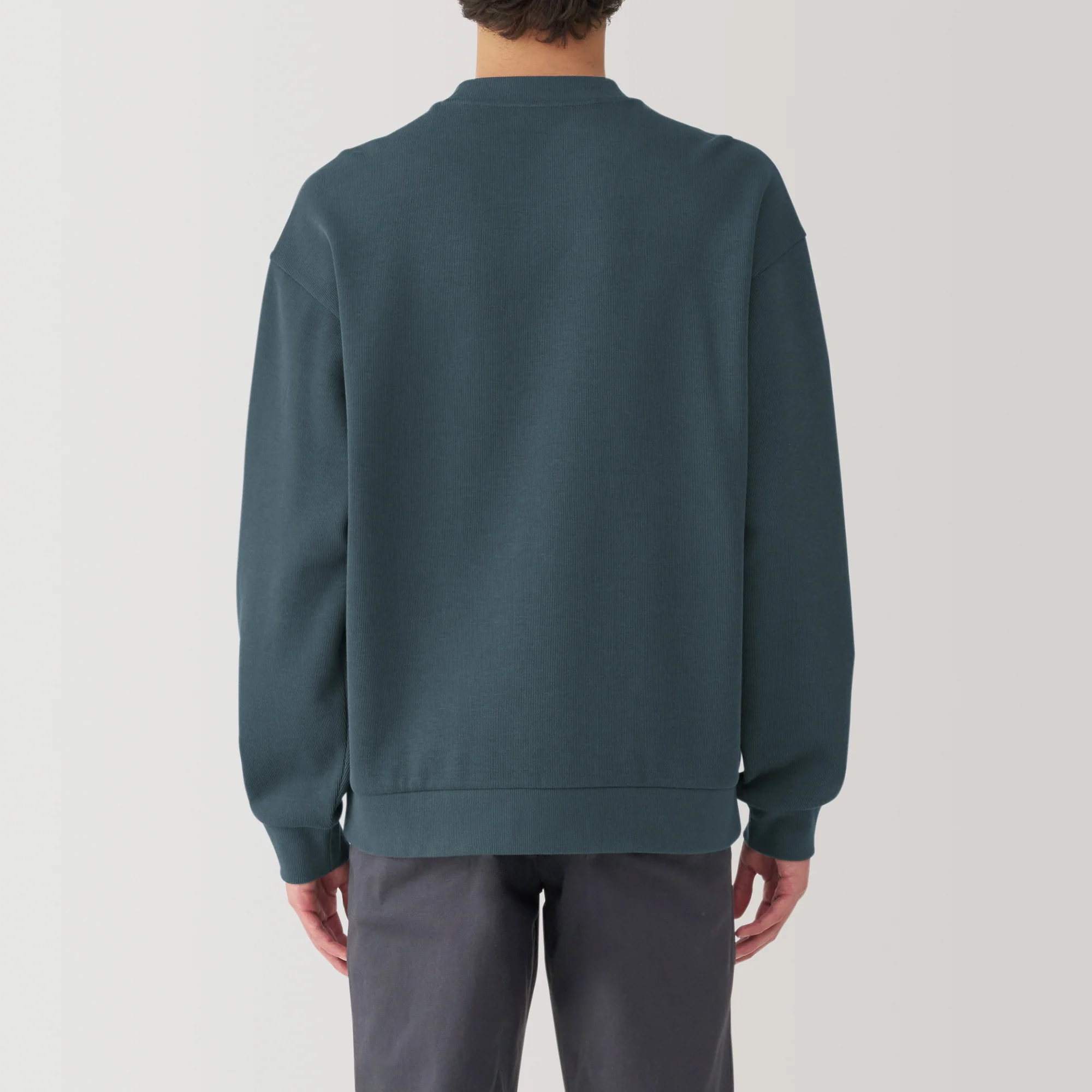 Men's Double Knit Crewneck Pullover - Image 38