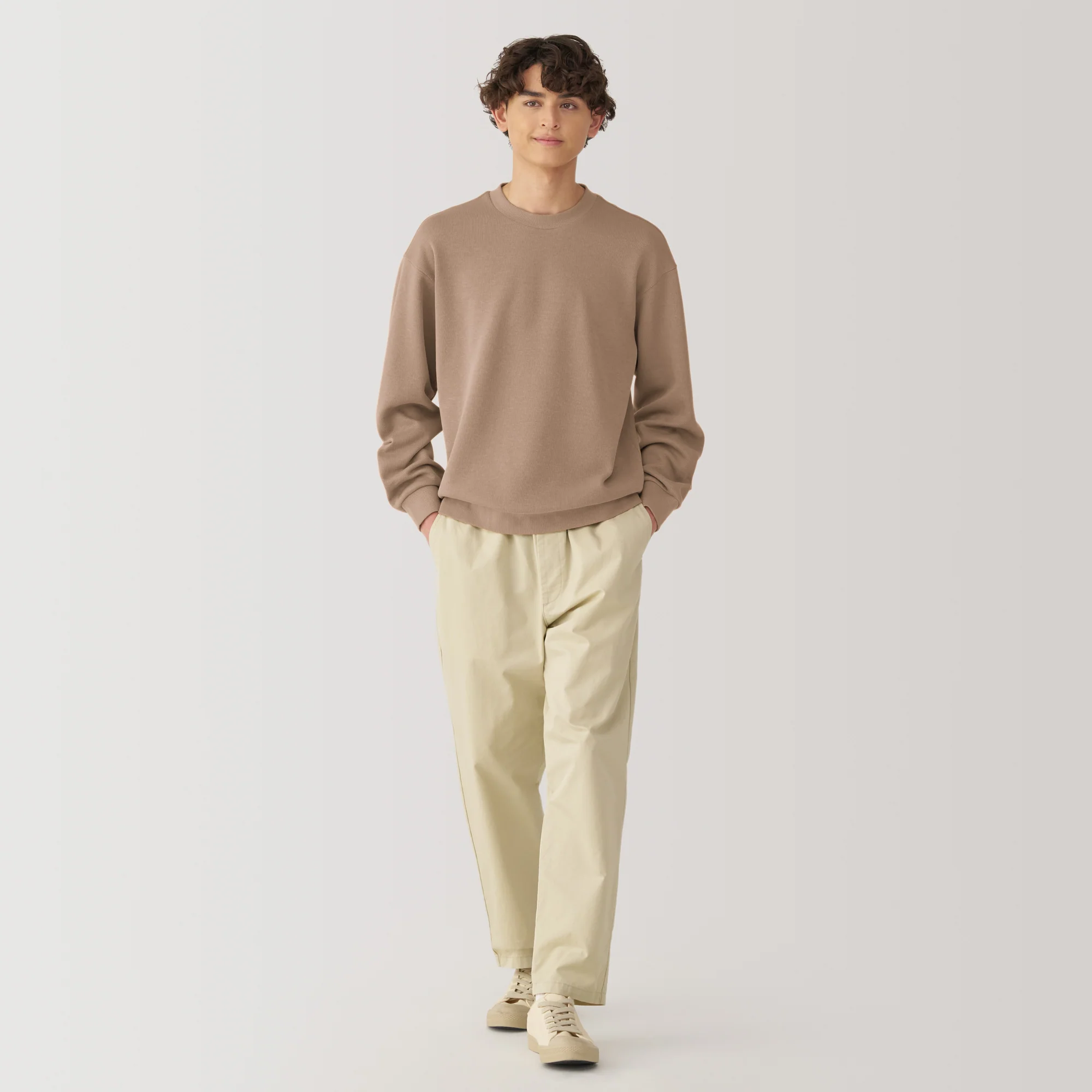Men's Double Knit Crewneck Pullover - Image 44