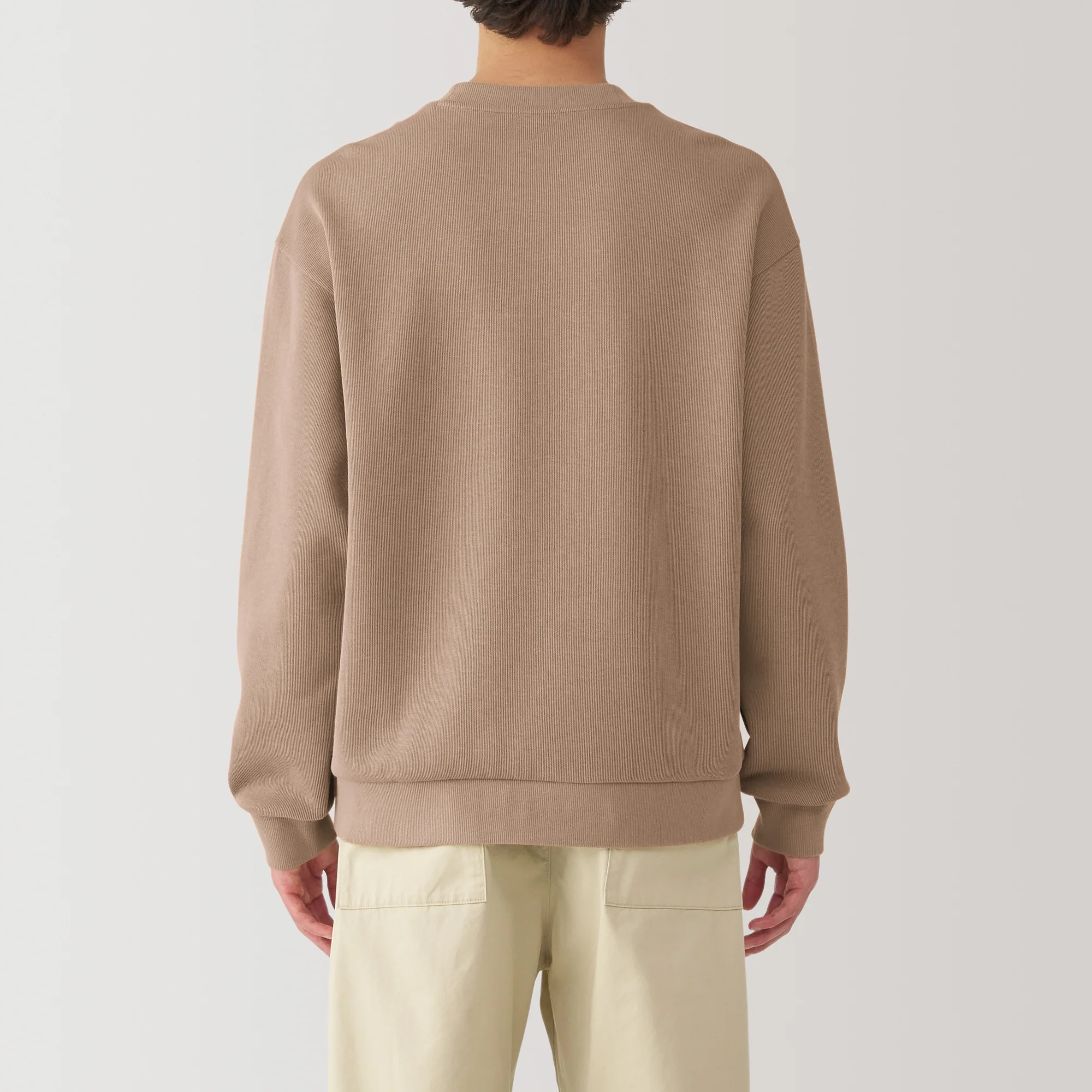 Men's Double Knit Crewneck Pullover - Image 46