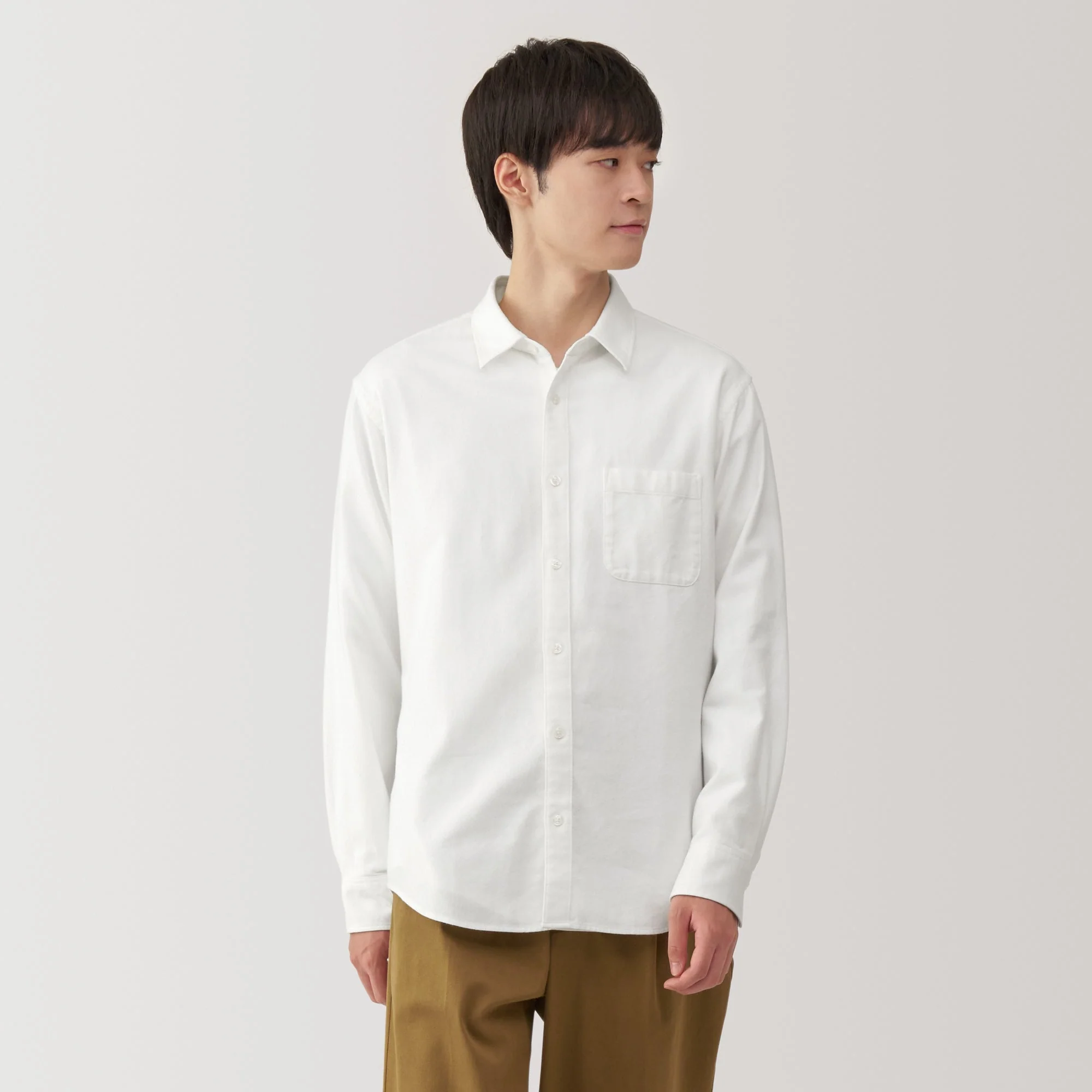 Men's Flannel Long Sleeve Shirt - Image 11