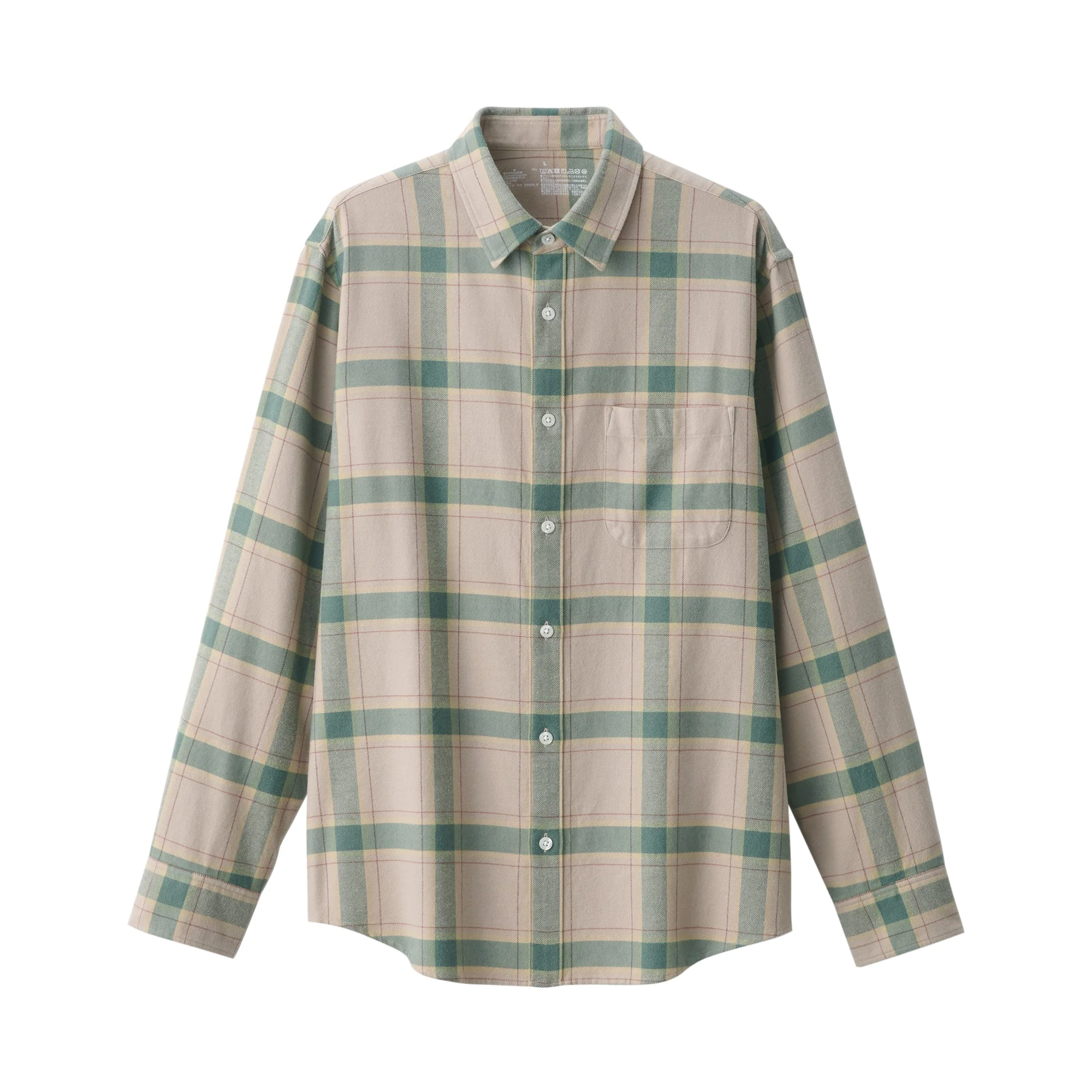 Men's Flannel Long Sleeve Shirt - Image 26