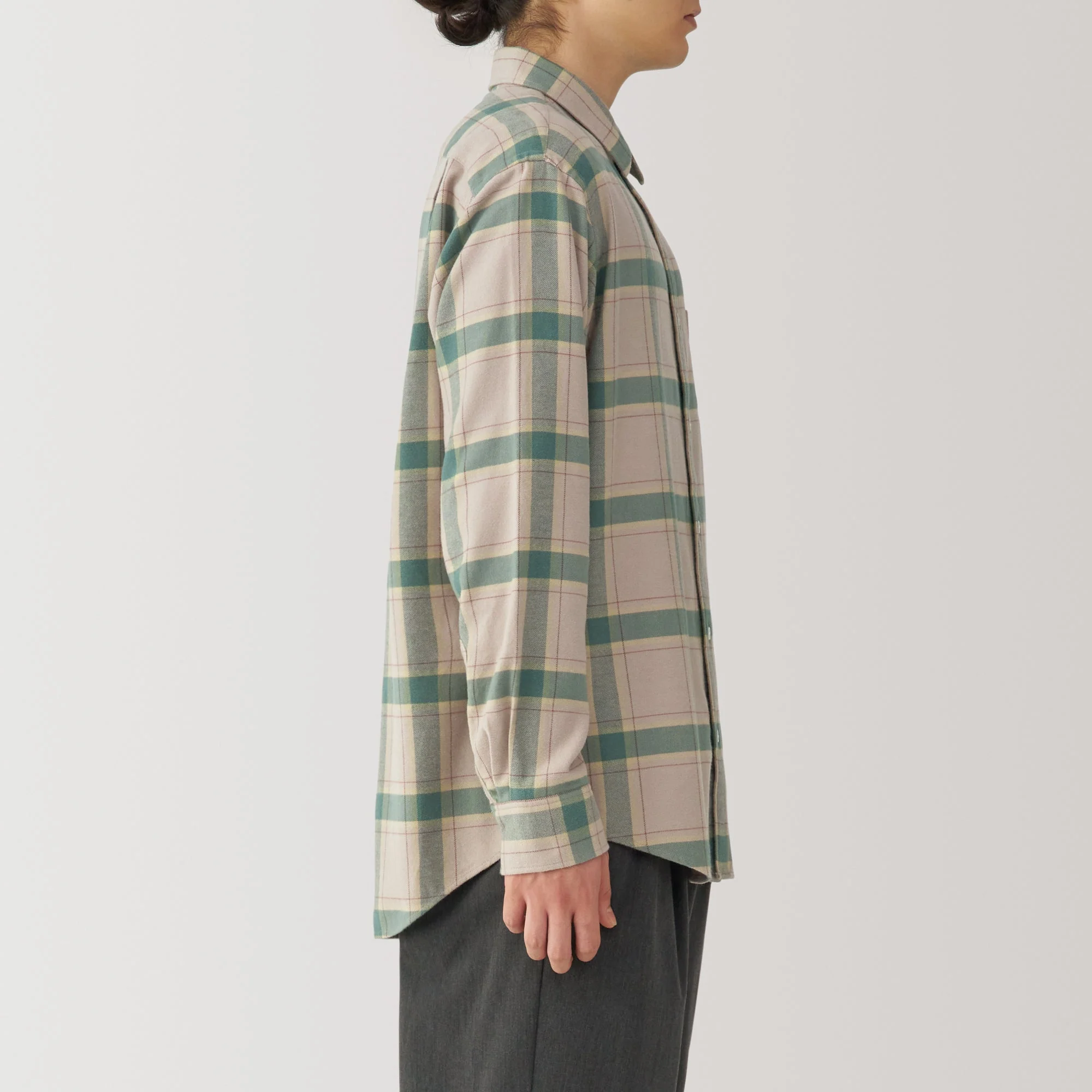 Men's Flannel Long Sleeve Shirt - Image 29