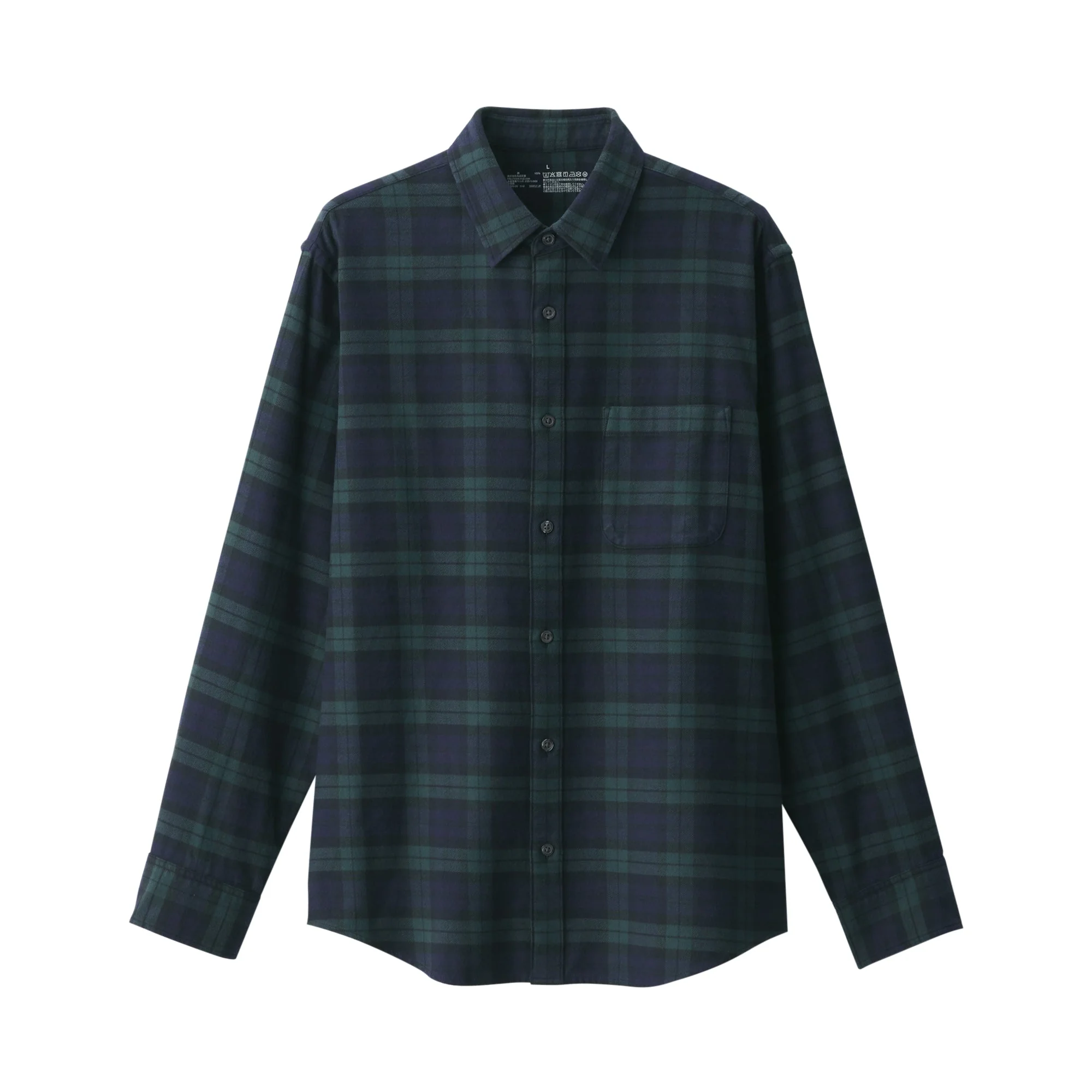 Men's Flannel Long Sleeve Shirt - Image 34