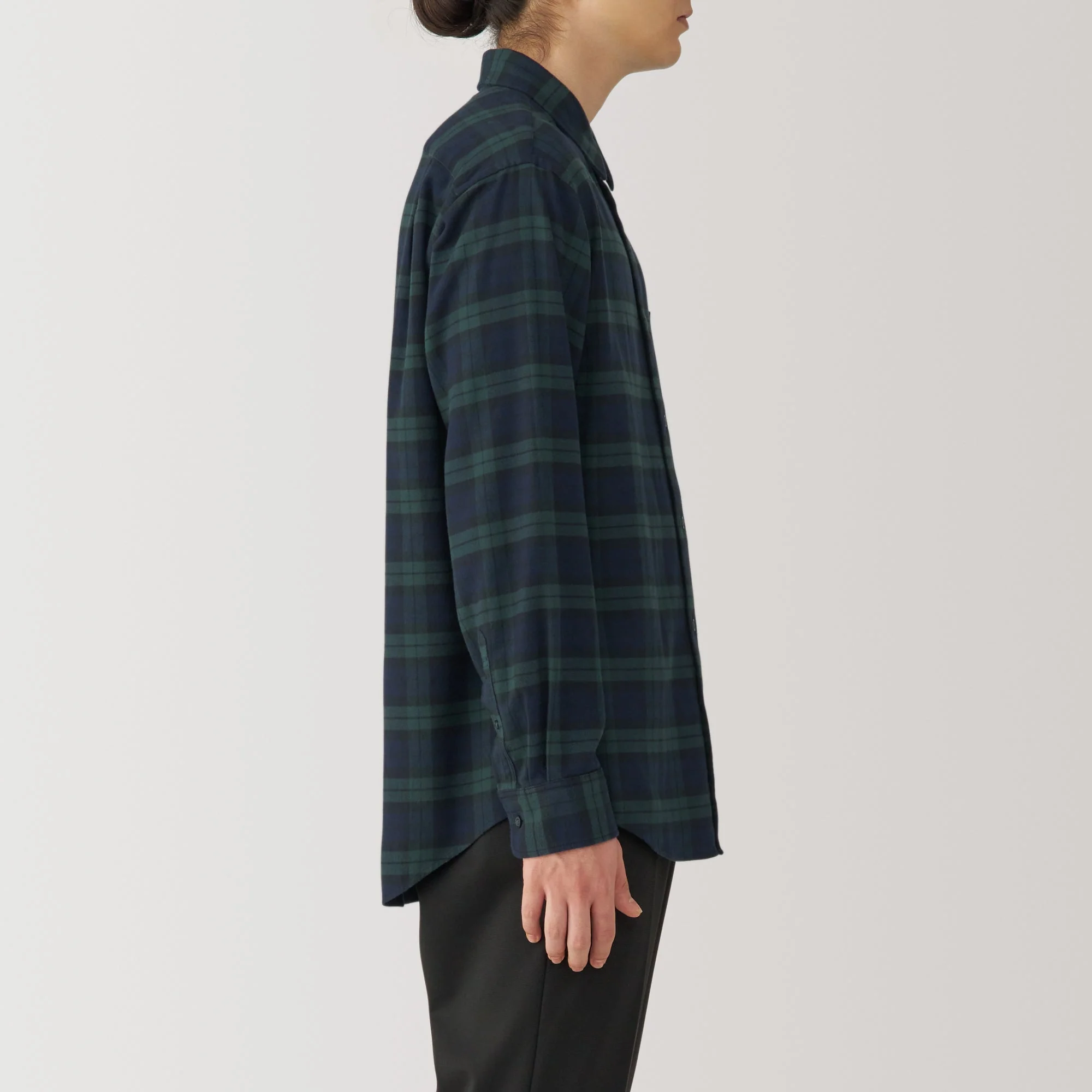 Men's Flannel Long Sleeve Shirt - Image 37