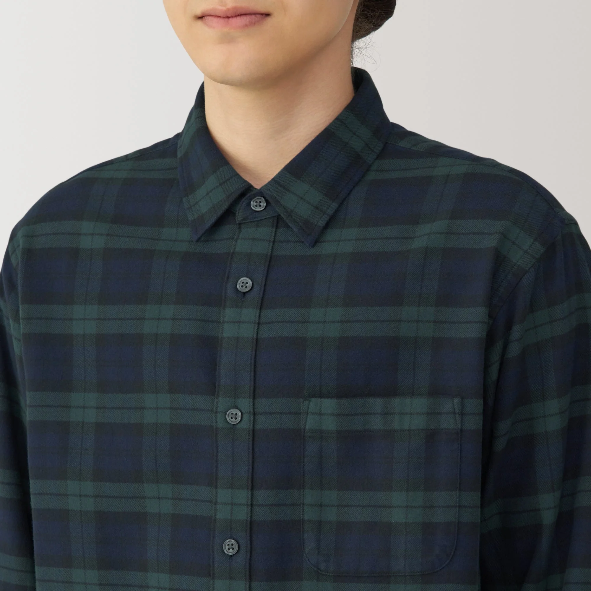 Men's Flannel Long Sleeve Shirt - Image 39