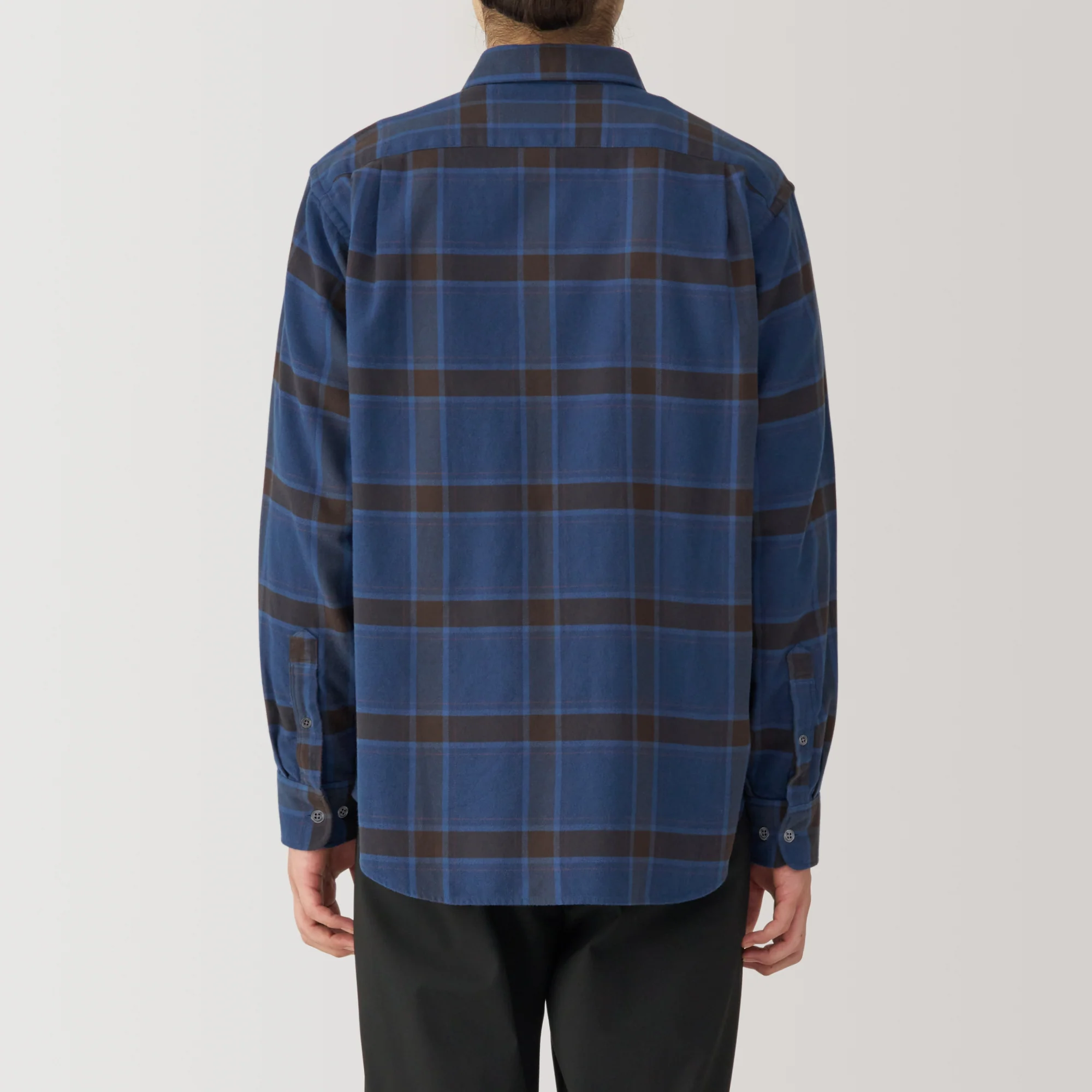 Men's Flannel Long Sleeve Shirt - Image 46