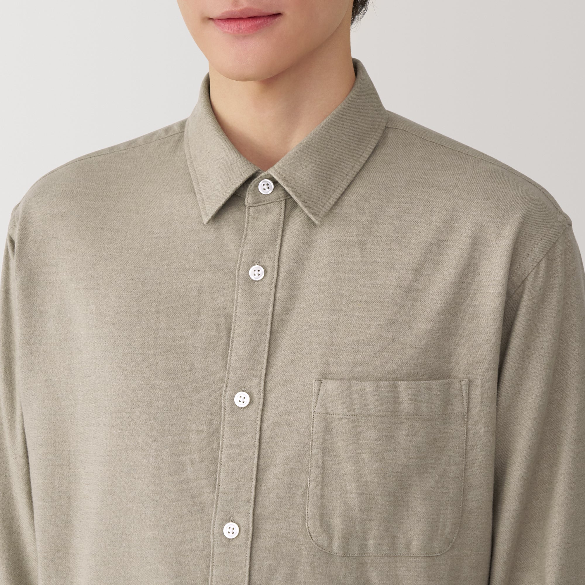 Men's Flannel Long Sleeve Shirt - Image 7
