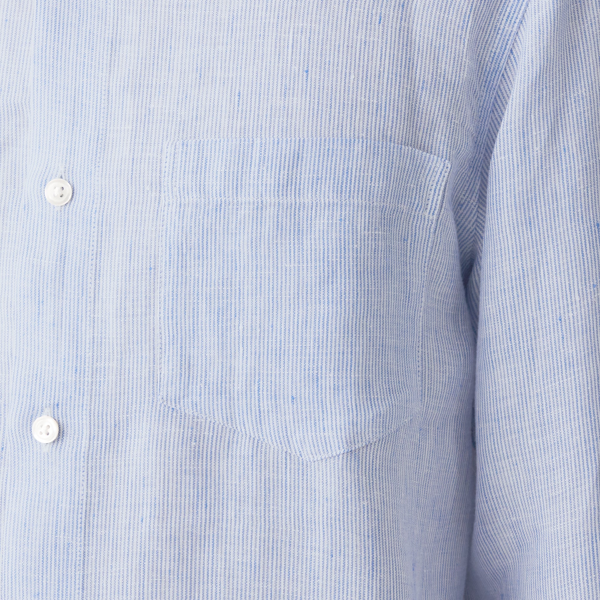 Men's French Linen Washed Stand Collar Shirt - Image 27