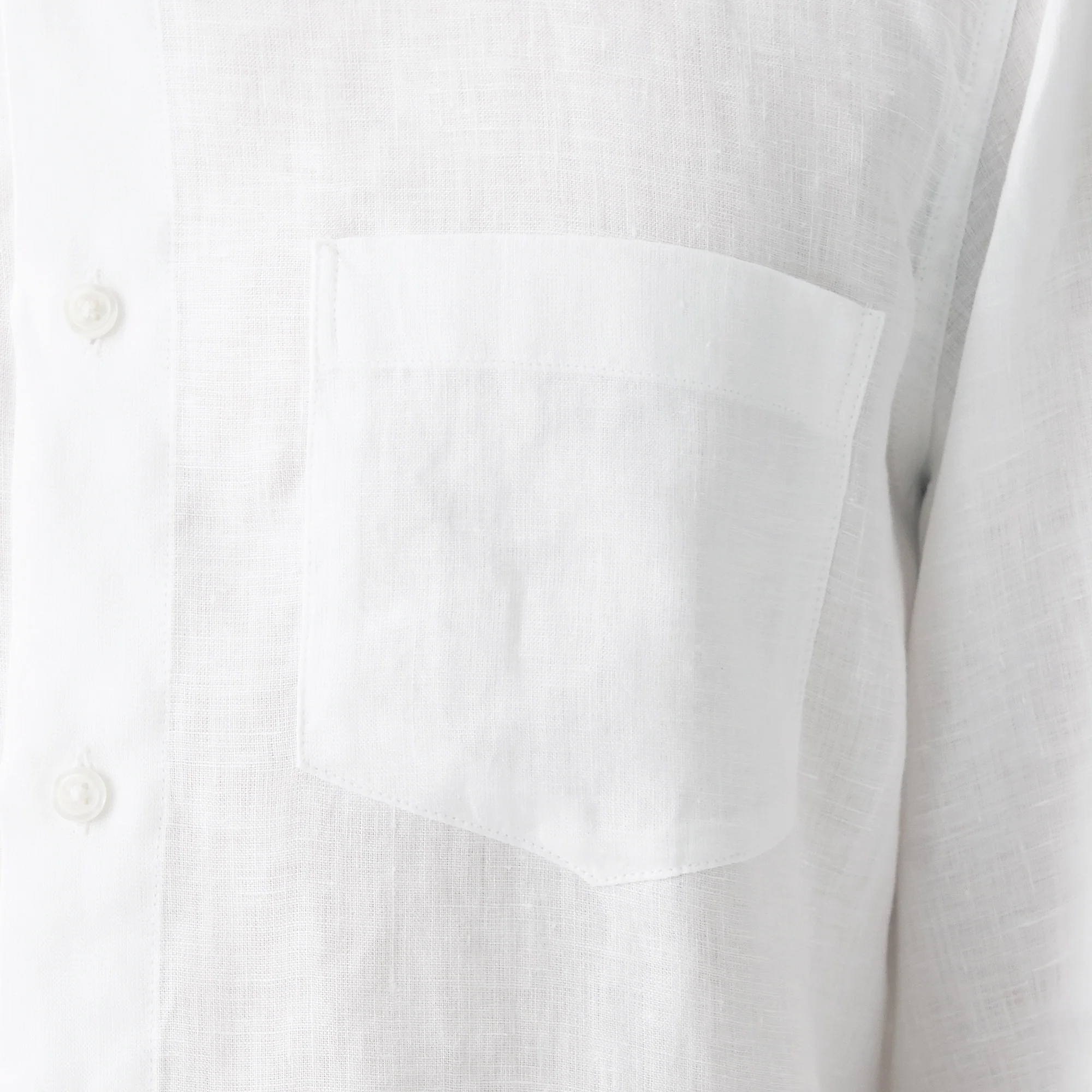 Men's French Linen Washed Stand Collar Shirt - Image 41