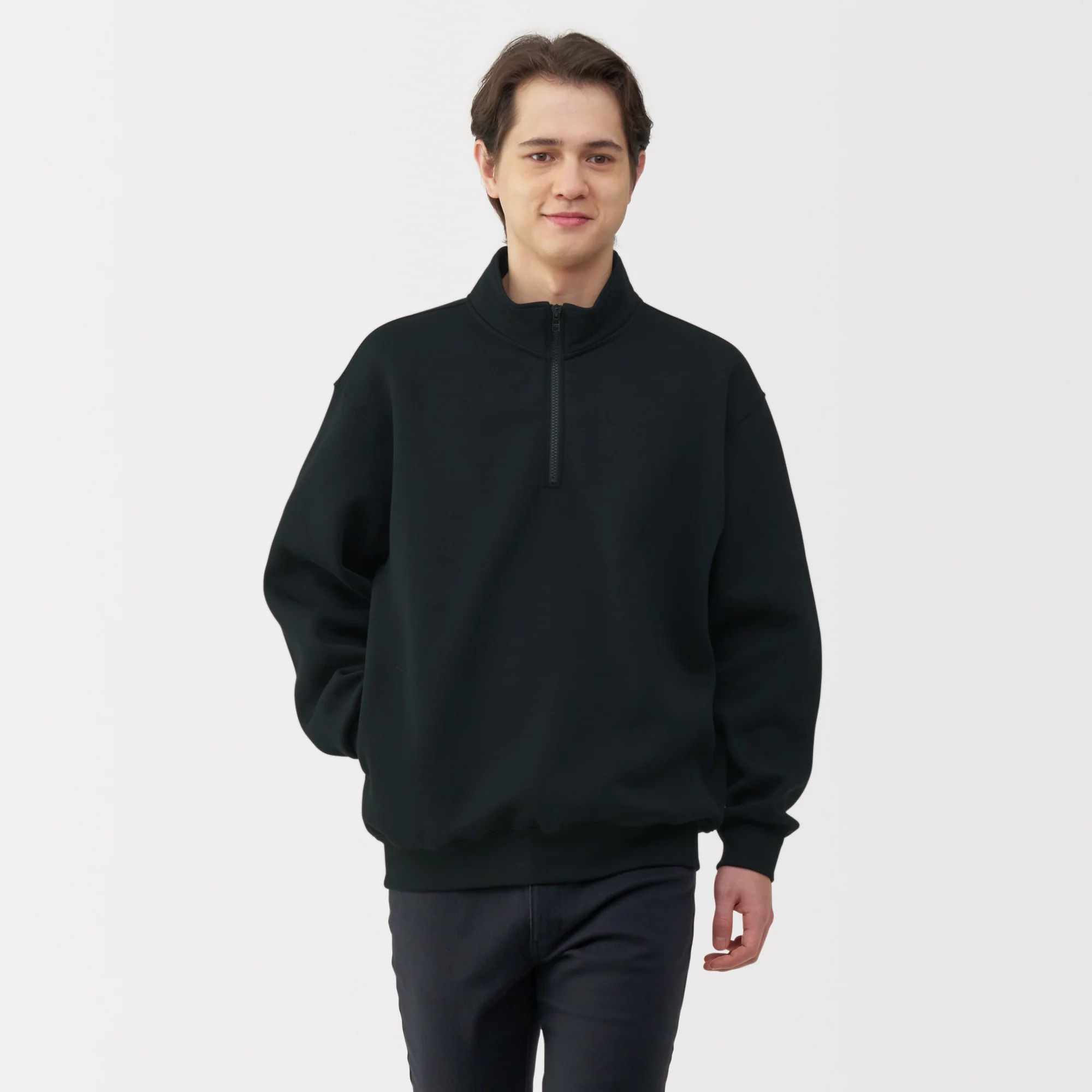 Men's Half-Zip Sweatshirt - Image 12