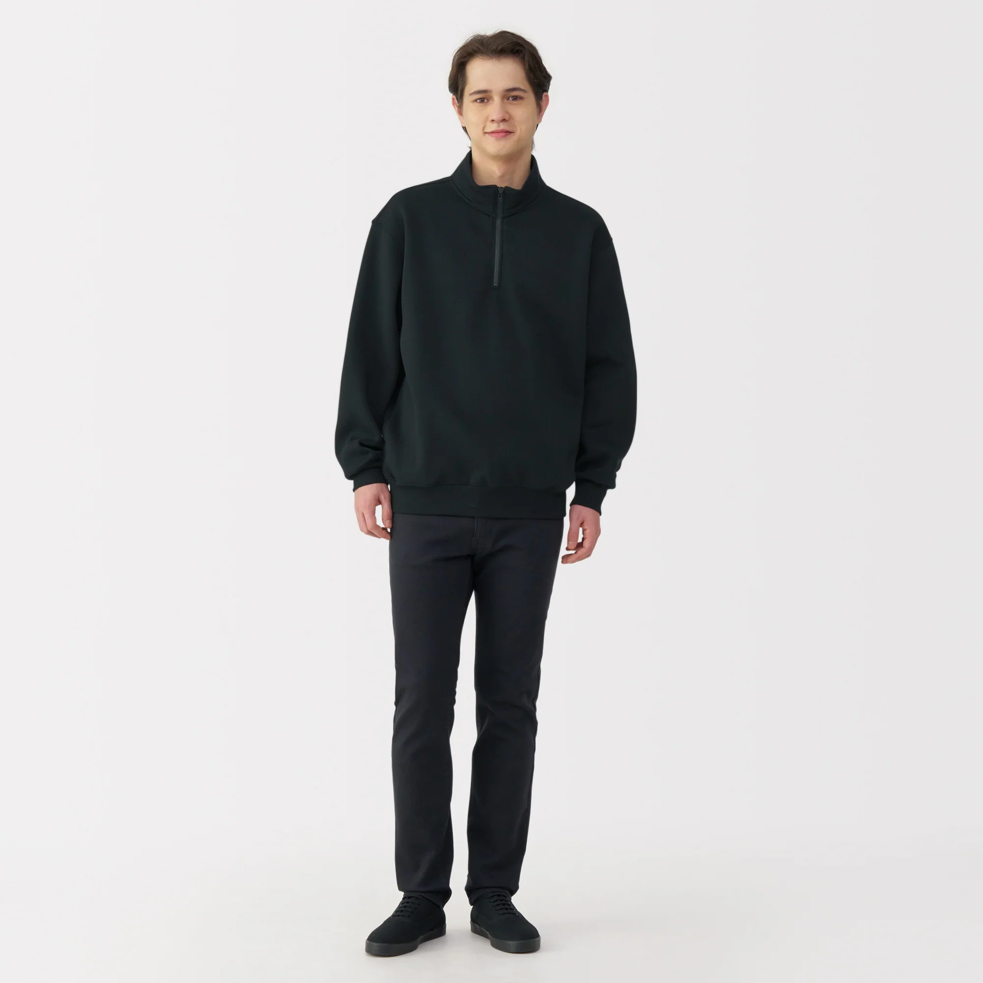 Men's Half-Zip Sweatshirt - Image 13