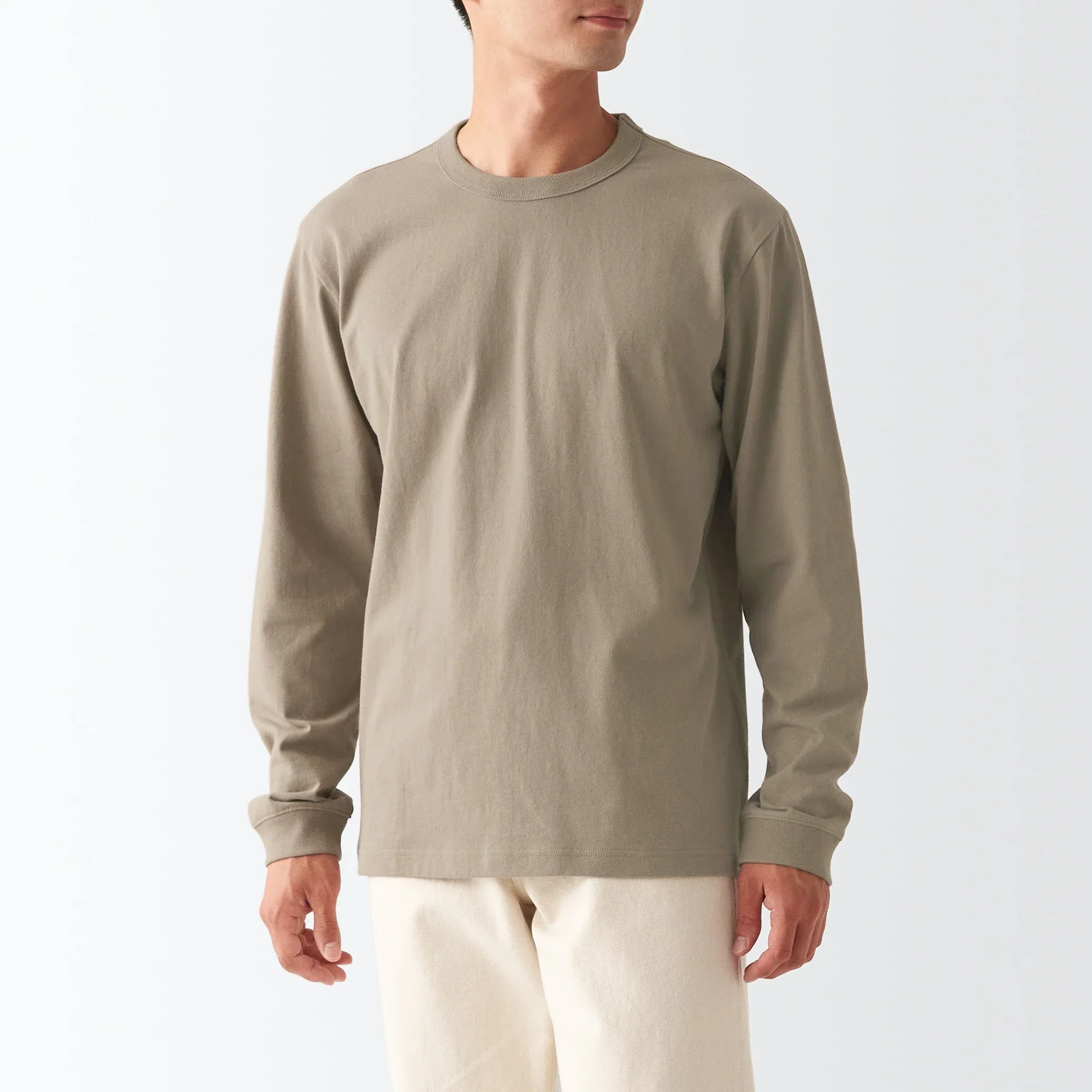 Men's Heavyweight Jersey Long Sleeve T-Shirt - Image 3
