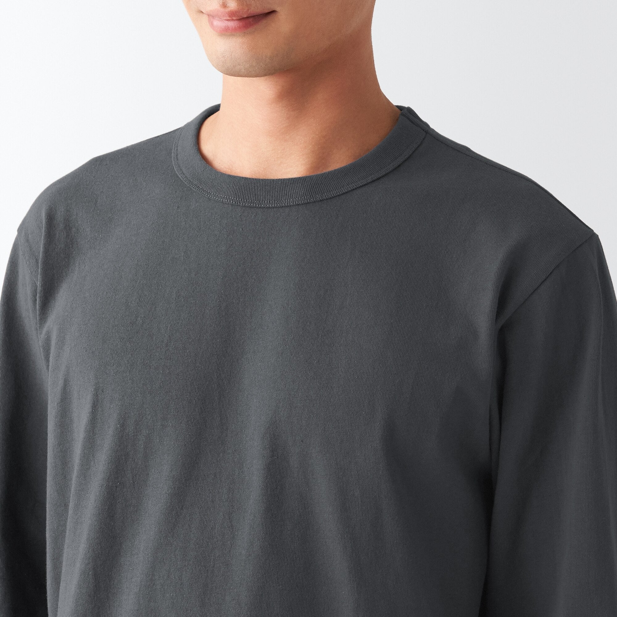 Men's Heavyweight Jersey Long Sleeve T-Shirt - Image 35