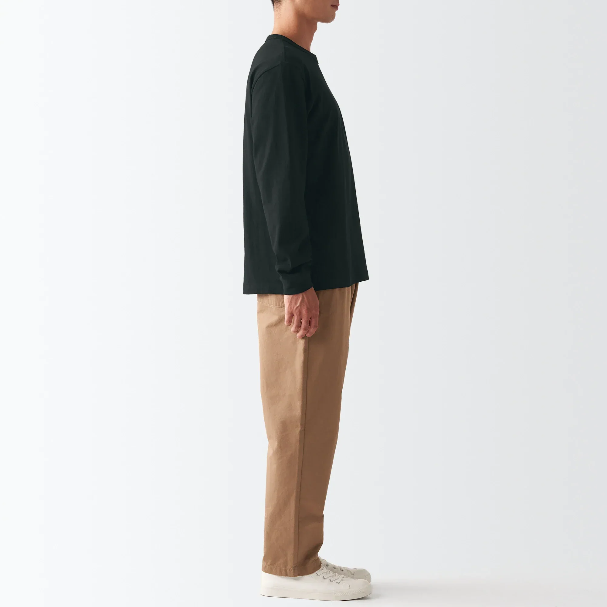 Men's Heavyweight Jersey Long Sleeve T-Shirt - Image 39